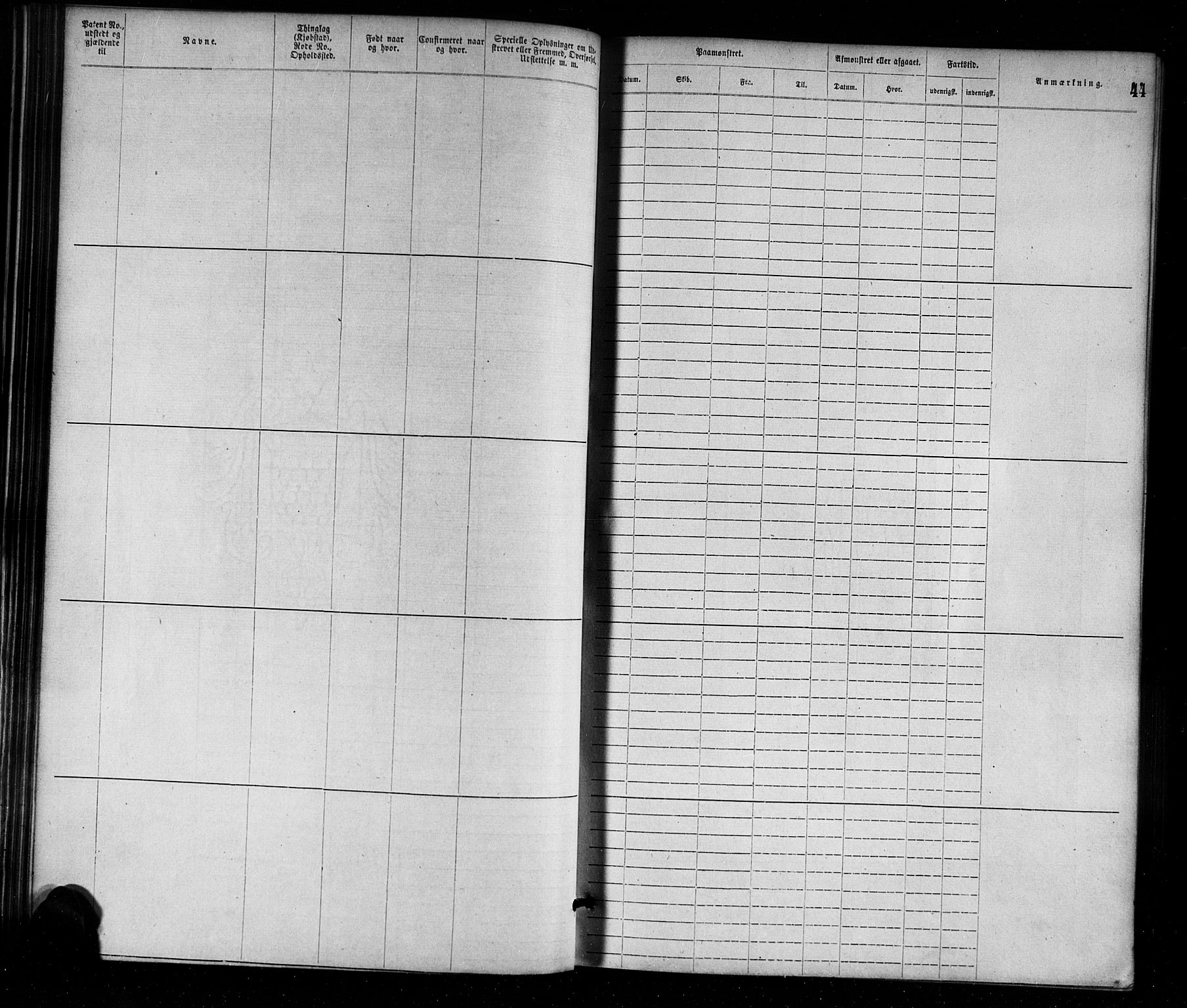 Farsund mønstringskrets, AV/SAK-2031-0017/F/Fa/L0001: Annotasjonsrulle nr 1-1920 med register, M-1, 1869-1877, p. 70