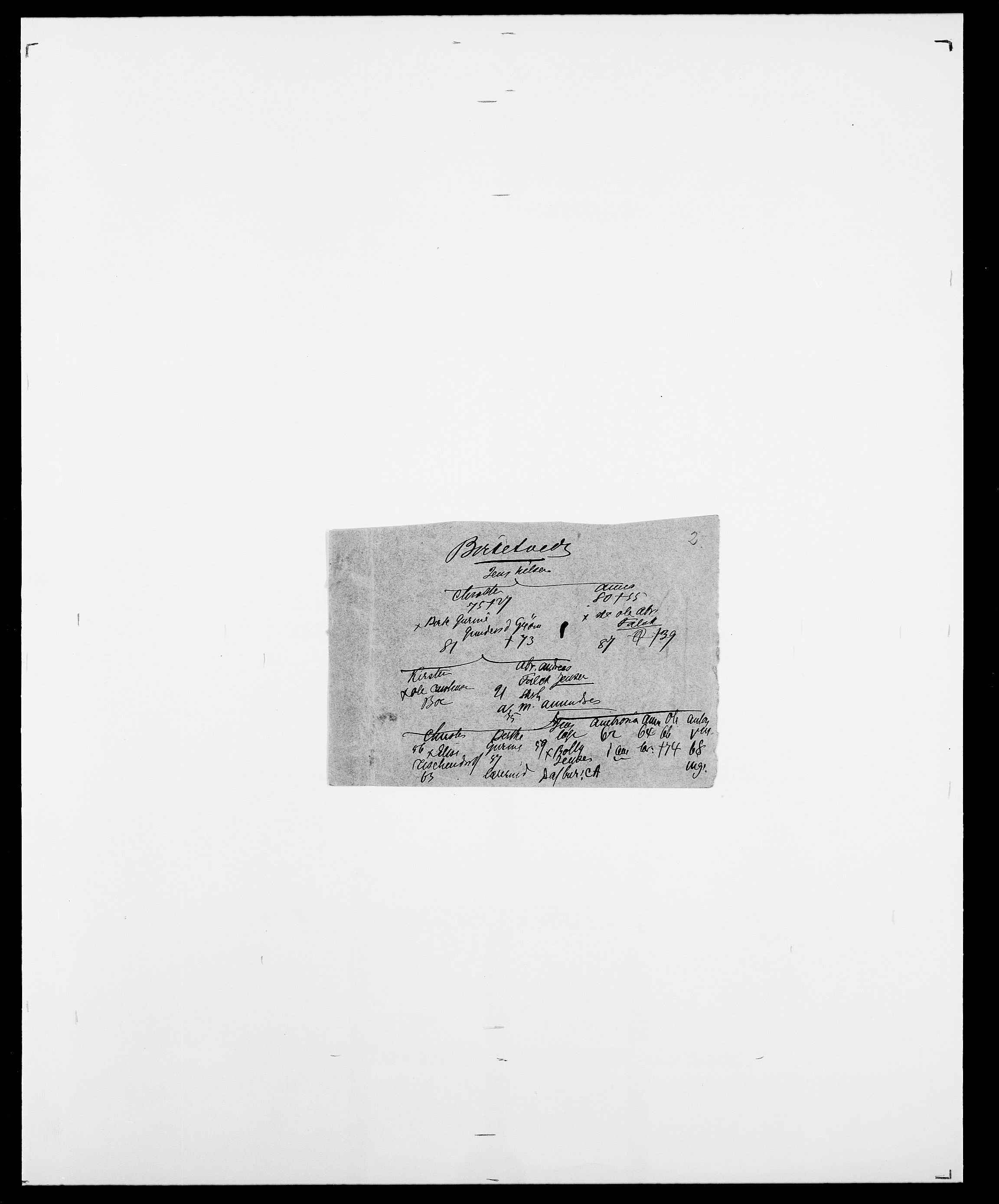 Delgobe, Charles Antoine - samling, SAO/PAO-0038/D/Da/L0004: Bergendahl - Blære, p. 374