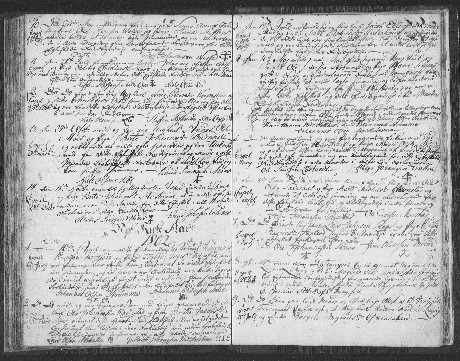 Hosanger sokneprestembete, SAB/A-75801/H/Haa: Parish register (official) no. A 3, 1793-1811, p. 86b-87a