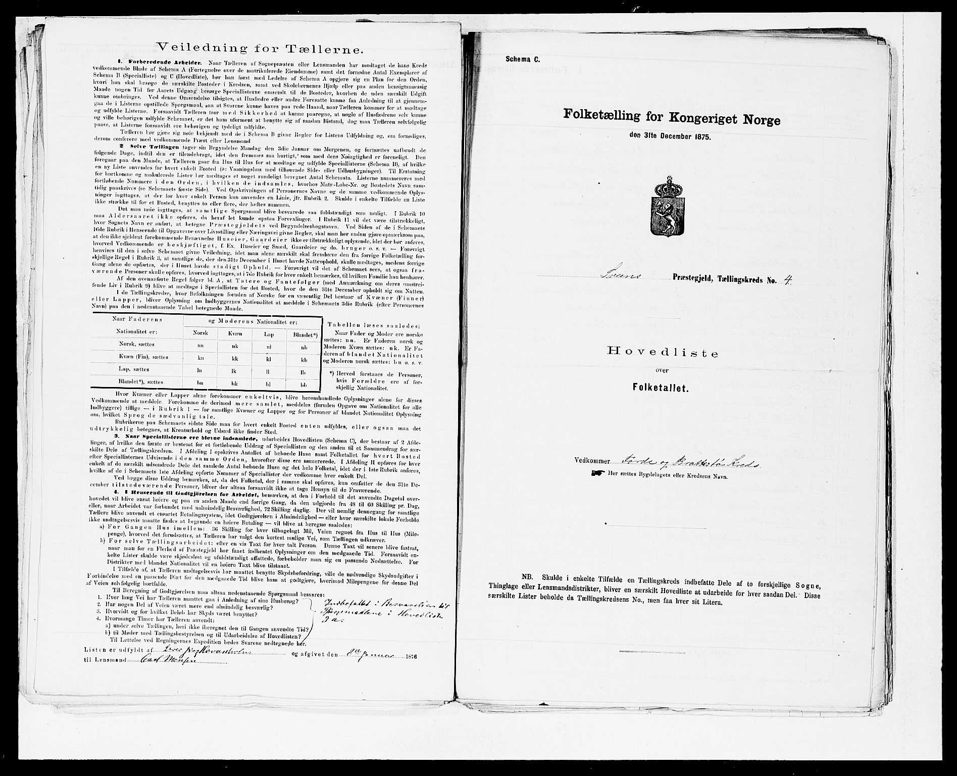 SAB, 1875 census for 1216P Sveio, 1875, p. 10