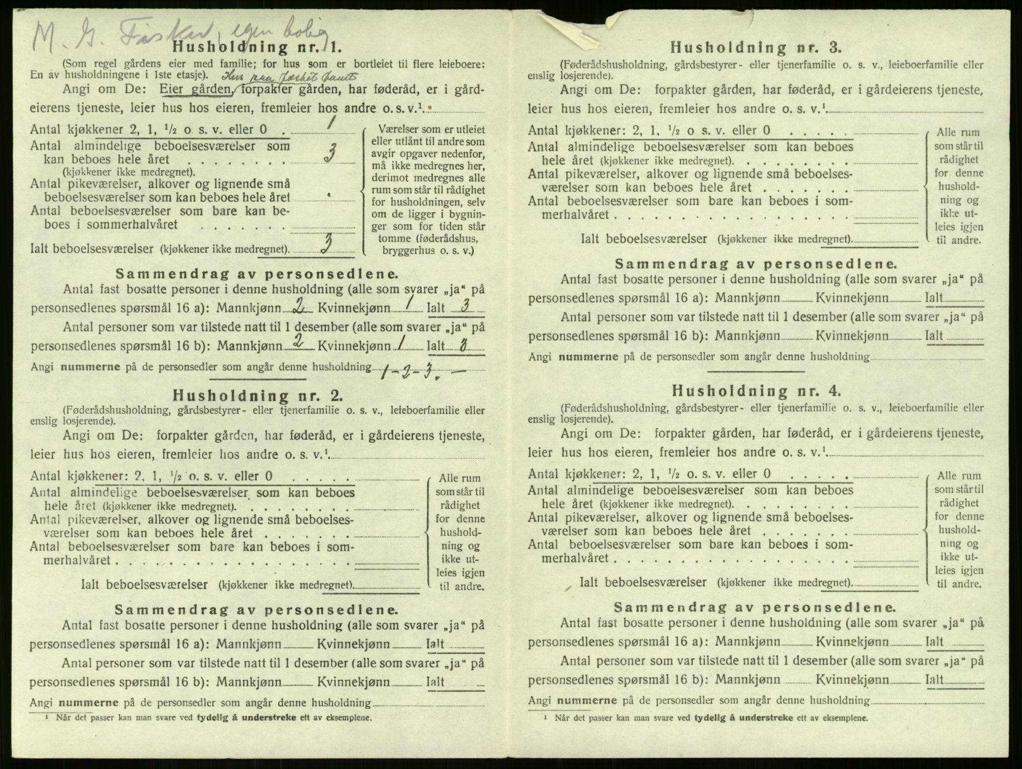 SAKO, 1920 census for Tjøme, 1920, p. 896