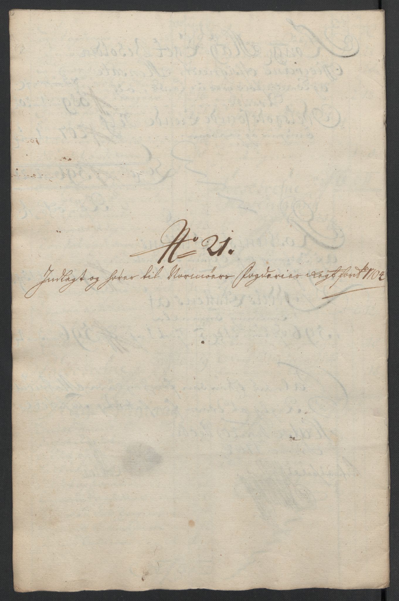 Rentekammeret inntil 1814, Reviderte regnskaper, Fogderegnskap, AV/RA-EA-4092/R56/L3740: Fogderegnskap Nordmøre, 1703-1704, p. 345