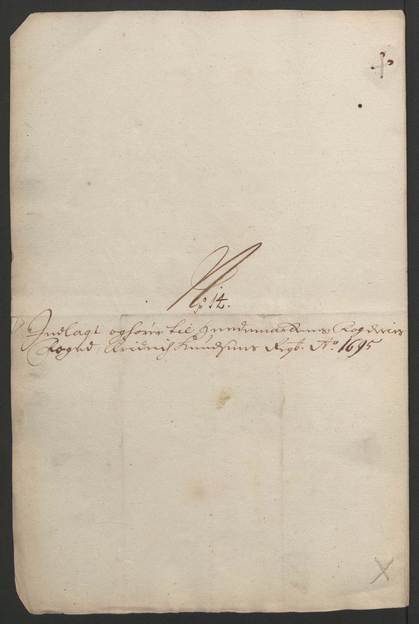 Rentekammeret inntil 1814, Reviderte regnskaper, Fogderegnskap, AV/RA-EA-4092/R16/L1036: Fogderegnskap Hedmark, 1695-1696, p. 248