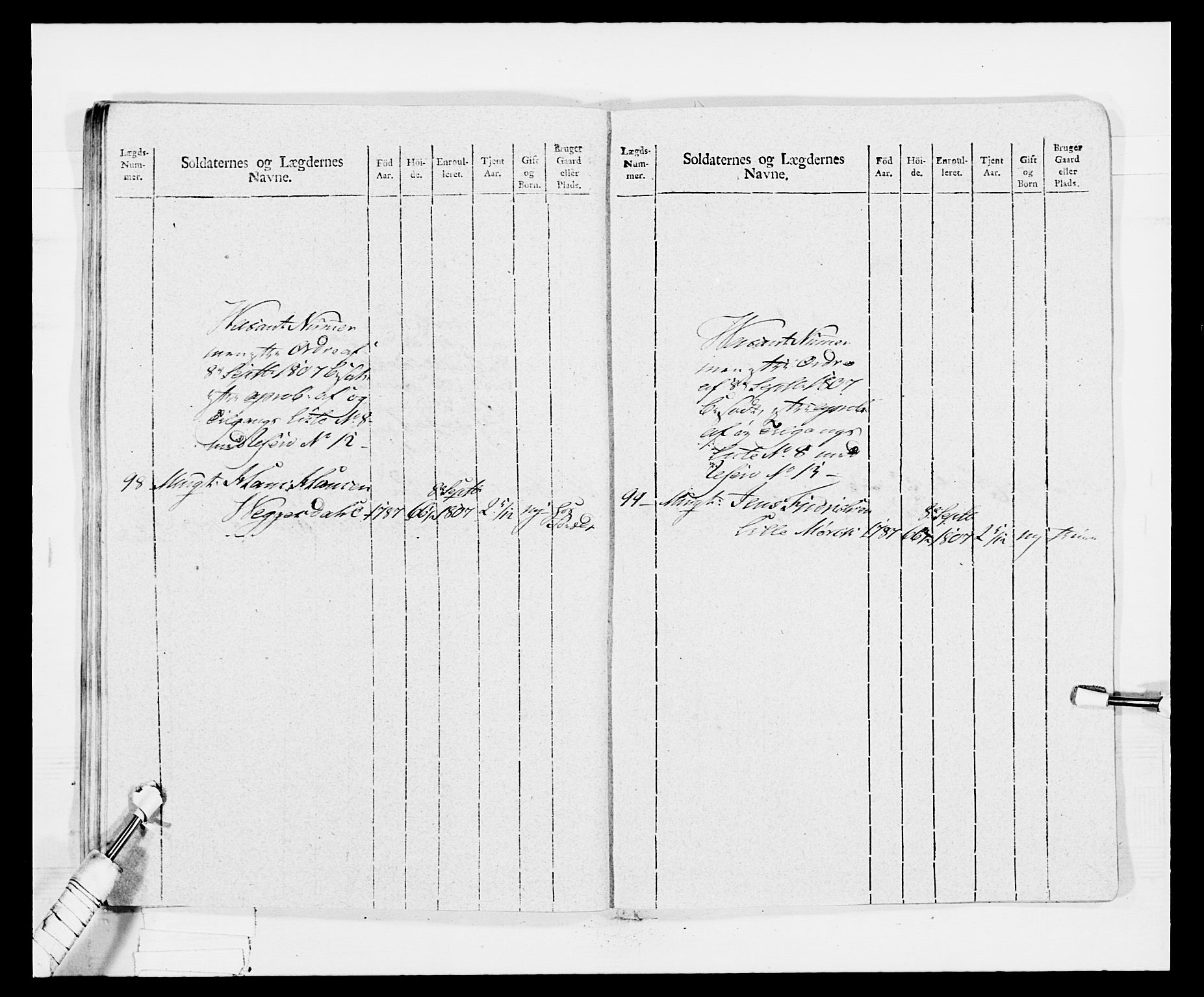 Generalitets- og kommissariatskollegiet, Det kongelige norske kommissariatskollegium, AV/RA-EA-5420/E/Eh/L0030b: Sønnafjelske gevorbne infanteriregiment, 1810, p. 193