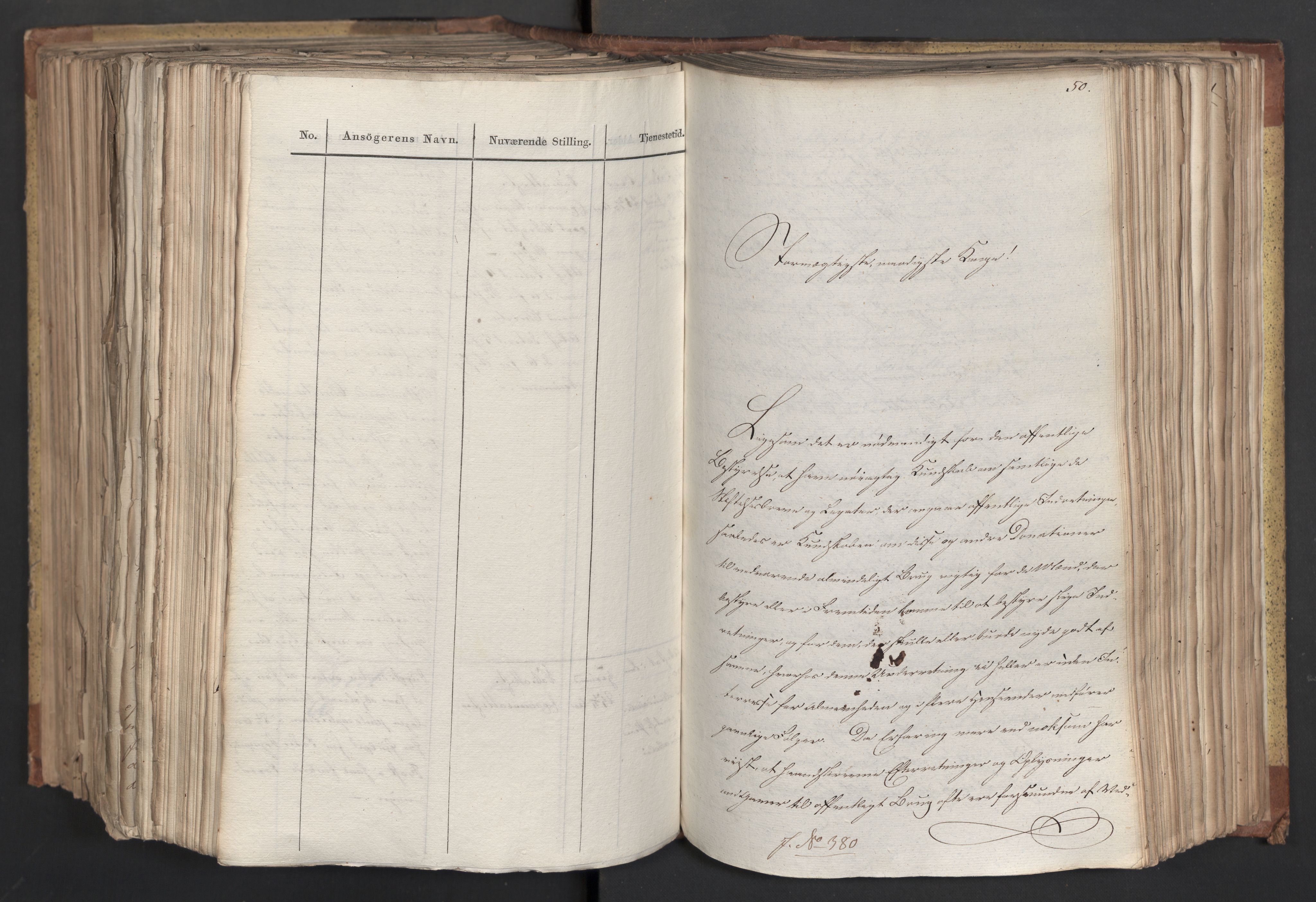 Statsrådsavdelingen i Stockholm, AV/RA-S-1003/D/Da/L0066: Regjeringsinnstillinger nr. 240-449, 1830, p. 562