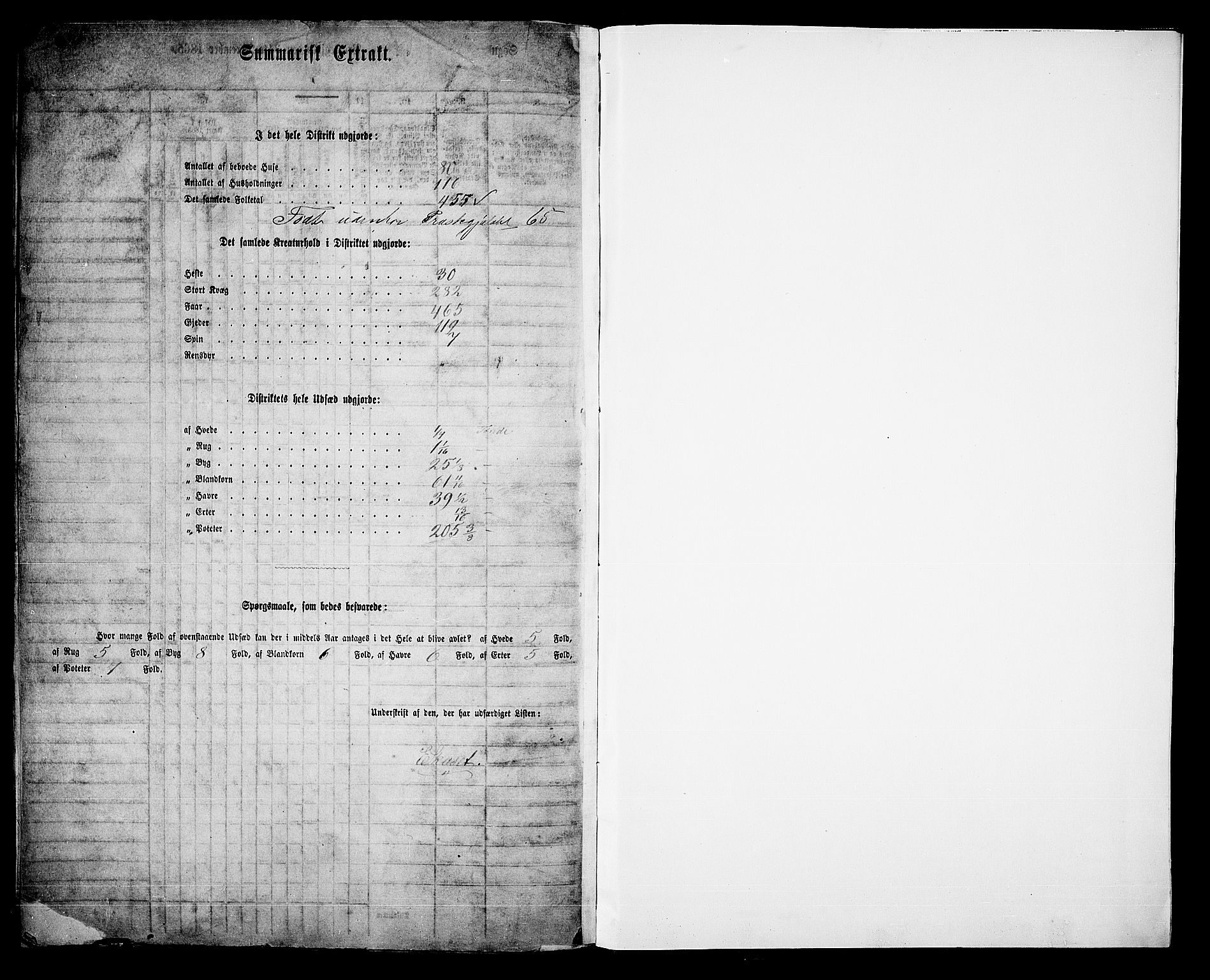 RA, 1865 census for Sigdal, 1865, p. 279