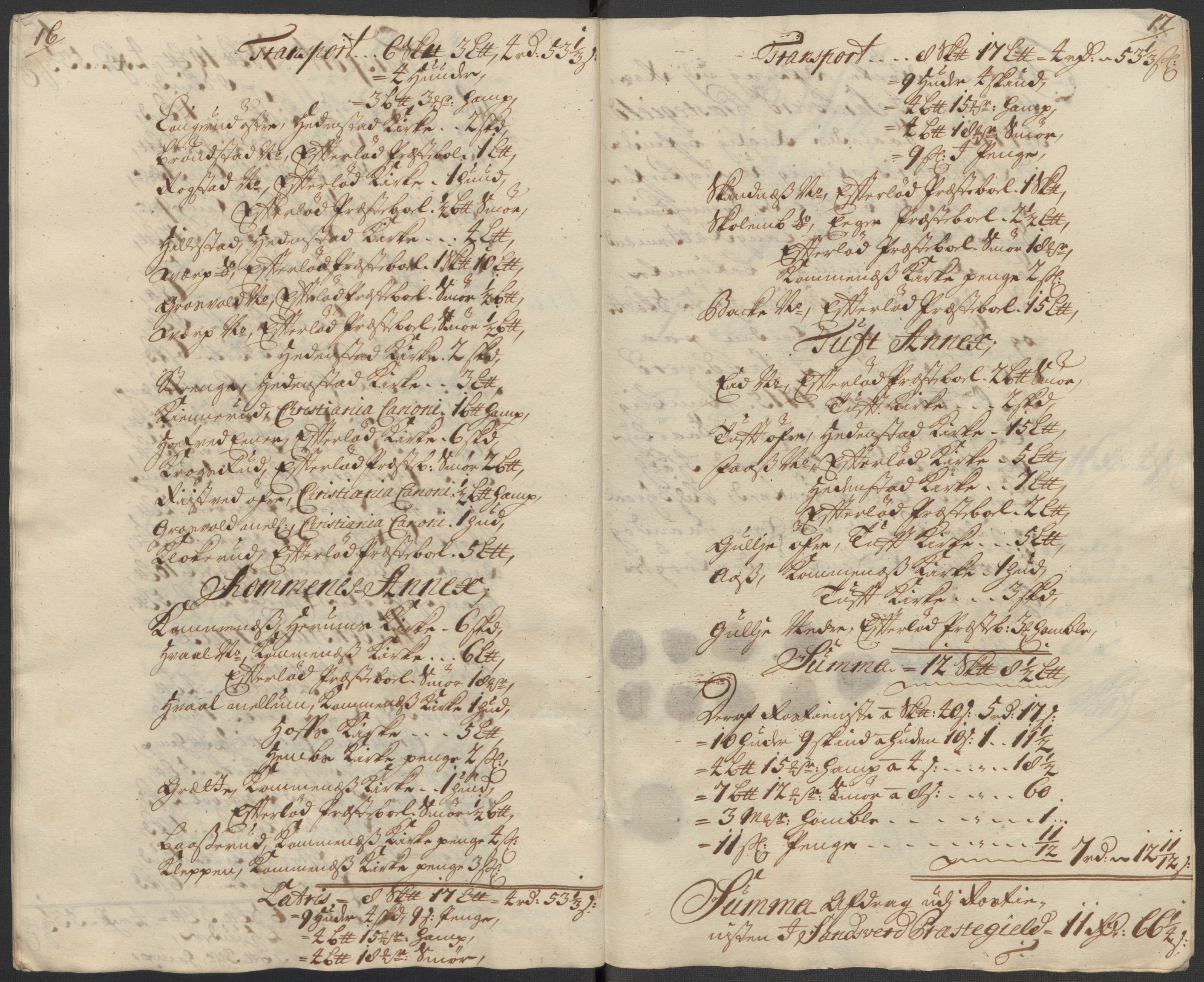 Rentekammeret inntil 1814, Reviderte regnskaper, Fogderegnskap, AV/RA-EA-4092/R24/L1591: Fogderegnskap Numedal og Sandsvær, 1715, p. 351