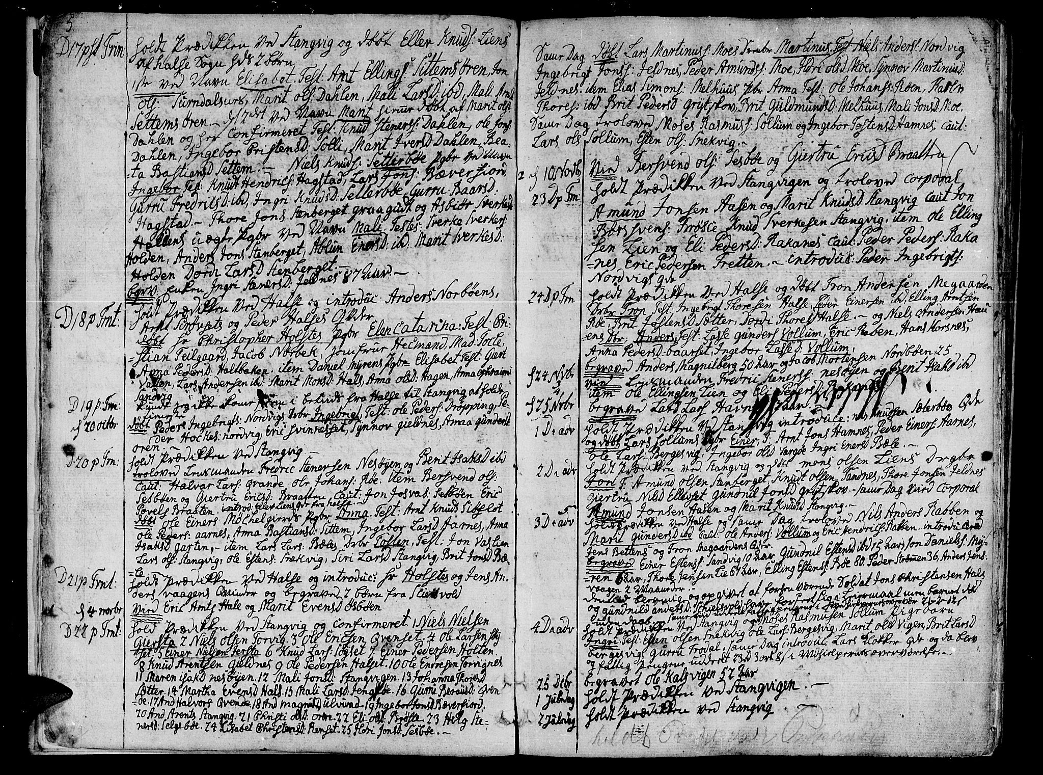 Ministerialprotokoller, klokkerbøker og fødselsregistre - Møre og Romsdal, SAT/A-1454/592/L1022: Parish register (official) no. 592A01, 1784-1819, p. 5