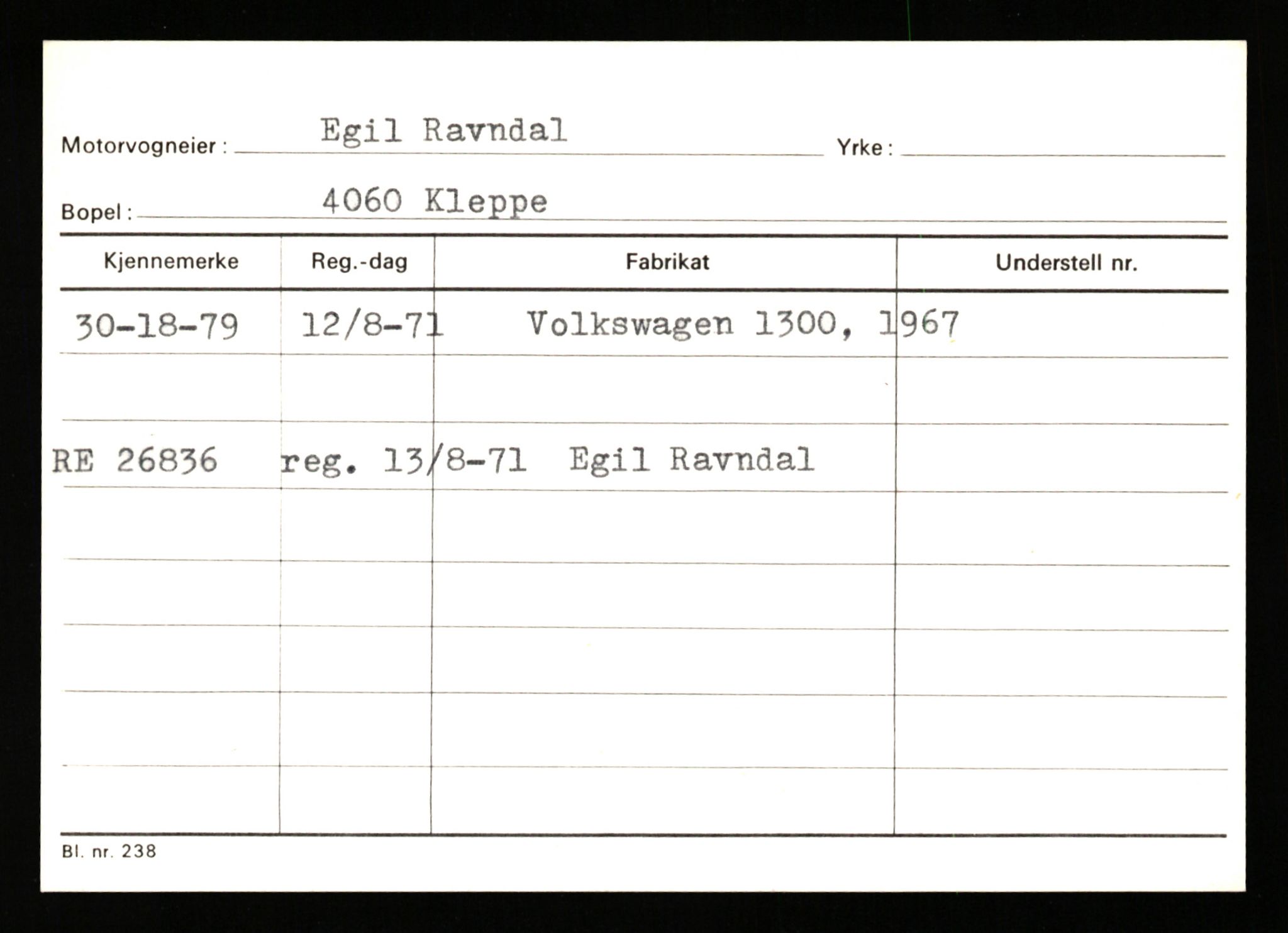 Stavanger trafikkstasjon, AV/SAST-A-101942/0/G/L0011: Registreringsnummer: 240000 - 363477, 1930-1971, p. 1305