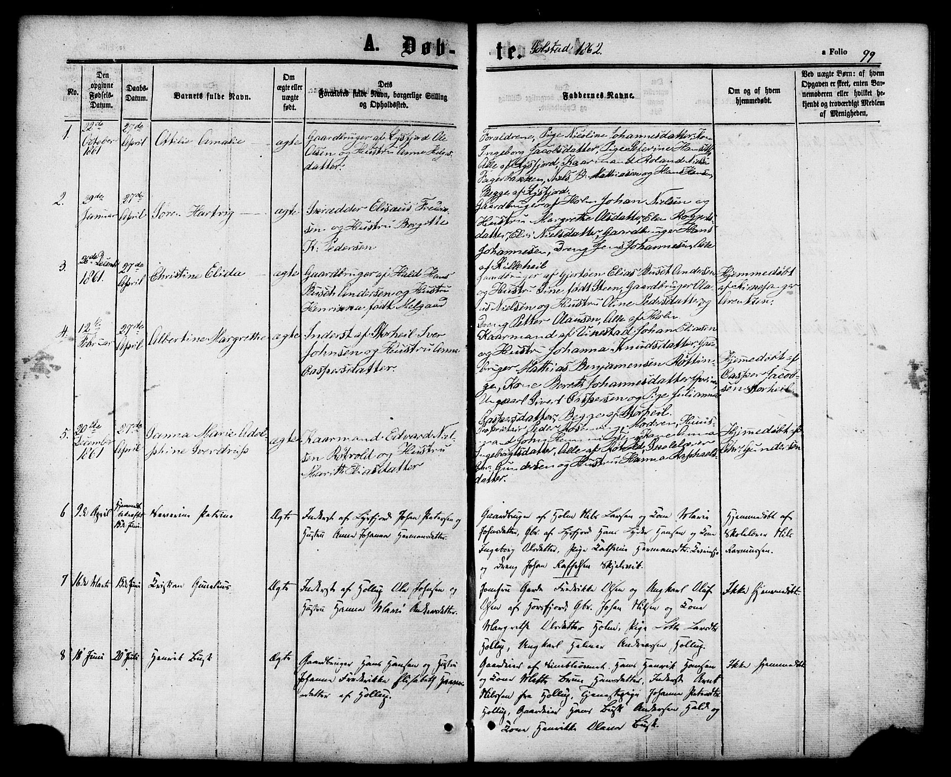 Ministerialprotokoller, klokkerbøker og fødselsregistre - Nordland, SAT/A-1459/810/L0147: Parish register (official) no. 810A08 /2, 1862-1874, p. 99