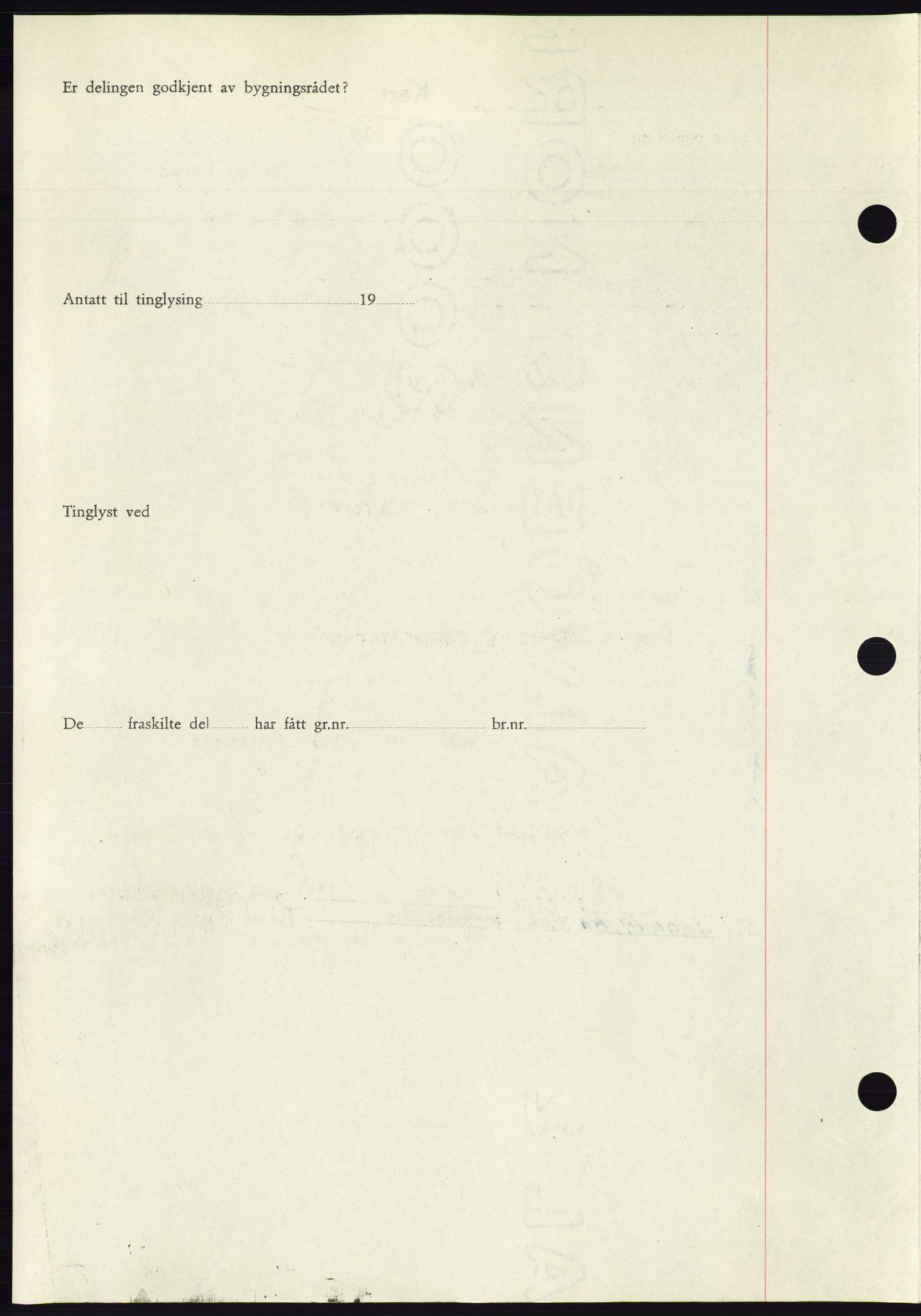 Søre Sunnmøre sorenskriveri, AV/SAT-A-4122/1/2/2C/L0081: Mortgage book no. 7A, 1947-1948, Diary no: : 1745/1947