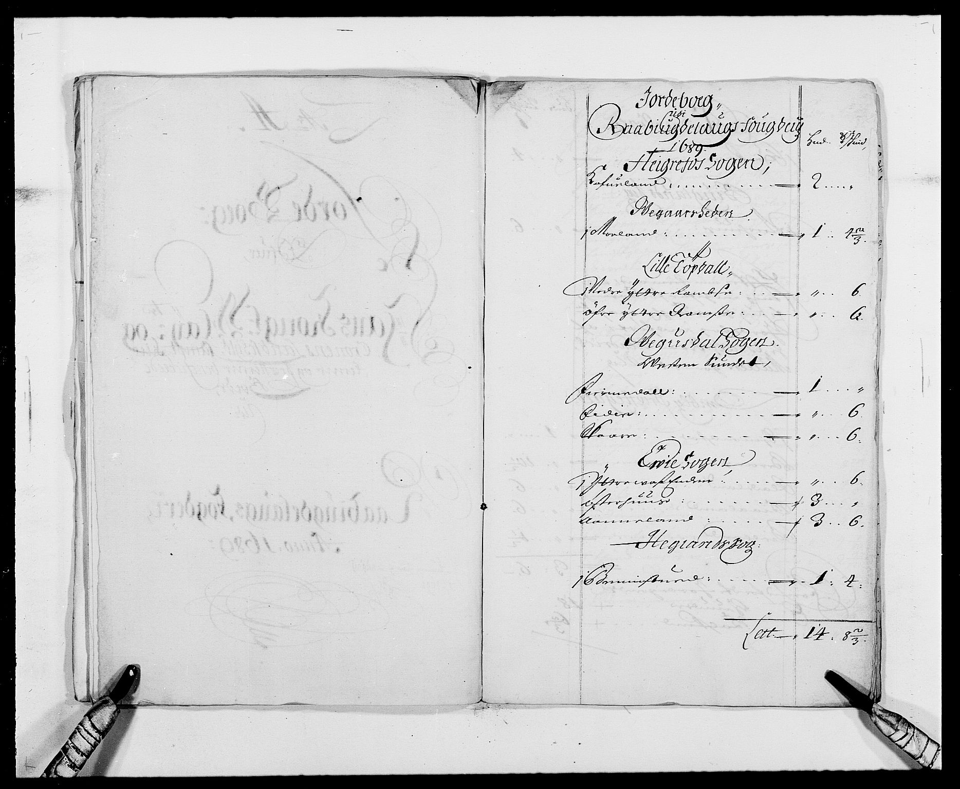 Rentekammeret inntil 1814, Reviderte regnskaper, Fogderegnskap, AV/RA-EA-4092/R40/L2442: Fogderegnskap Råbyggelag, 1689-1690, p. 24