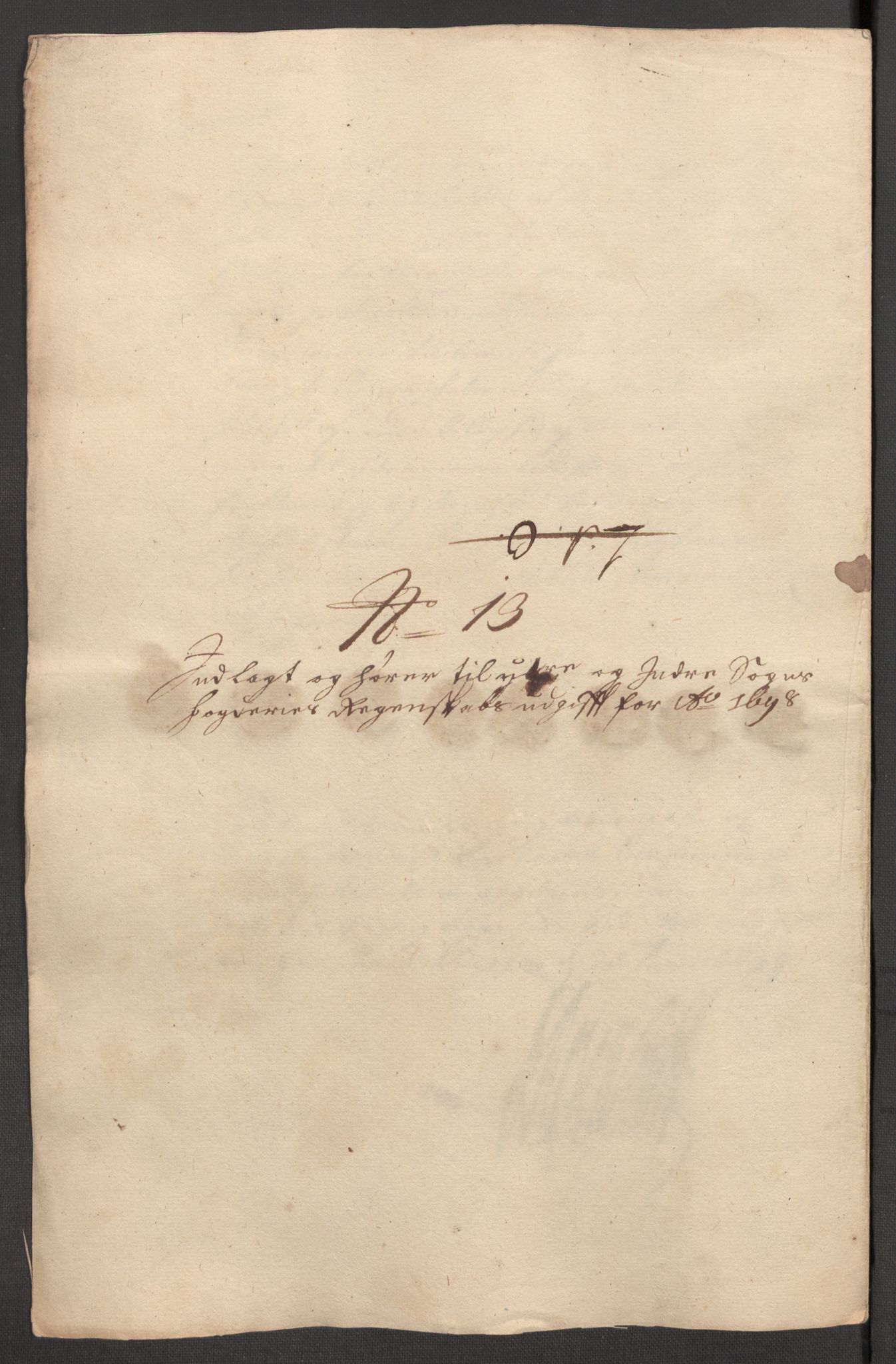 Rentekammeret inntil 1814, Reviderte regnskaper, Fogderegnskap, AV/RA-EA-4092/R52/L3310: Fogderegnskap Sogn, 1698-1699, p. 259