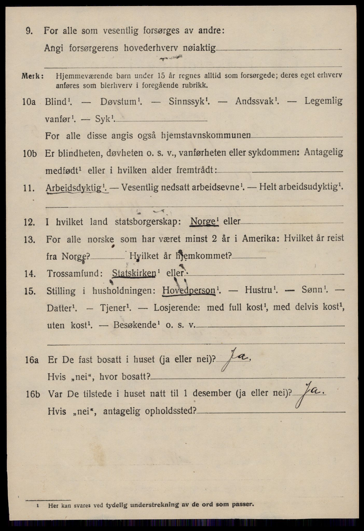 SAT, 1920 census for Bolsøy, 1920, p. 7546