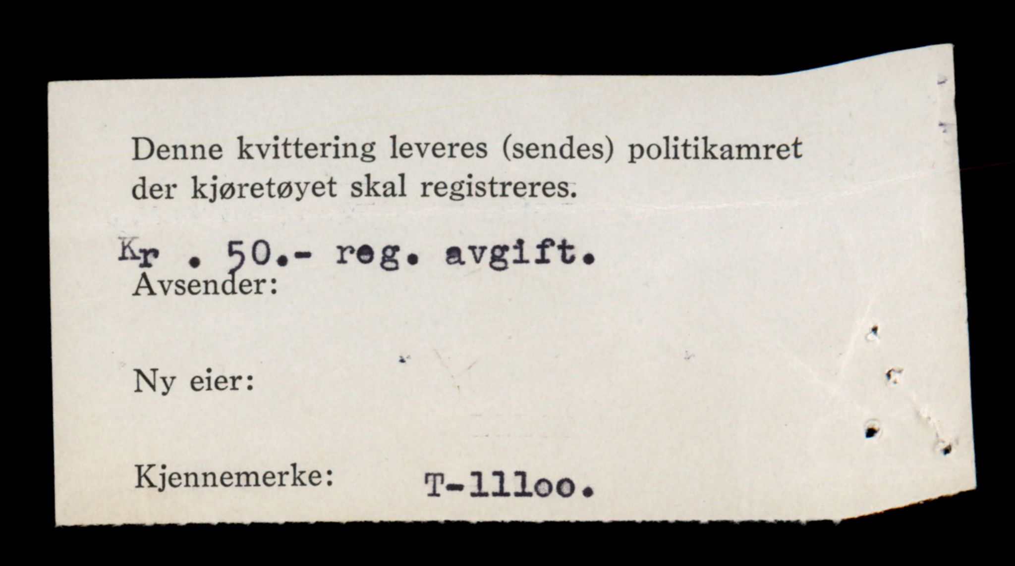 Møre og Romsdal vegkontor - Ålesund trafikkstasjon, AV/SAT-A-4099/F/Fe/L0026: Registreringskort for kjøretøy T 11046 - T 11160, 1927-1998, p. 1576