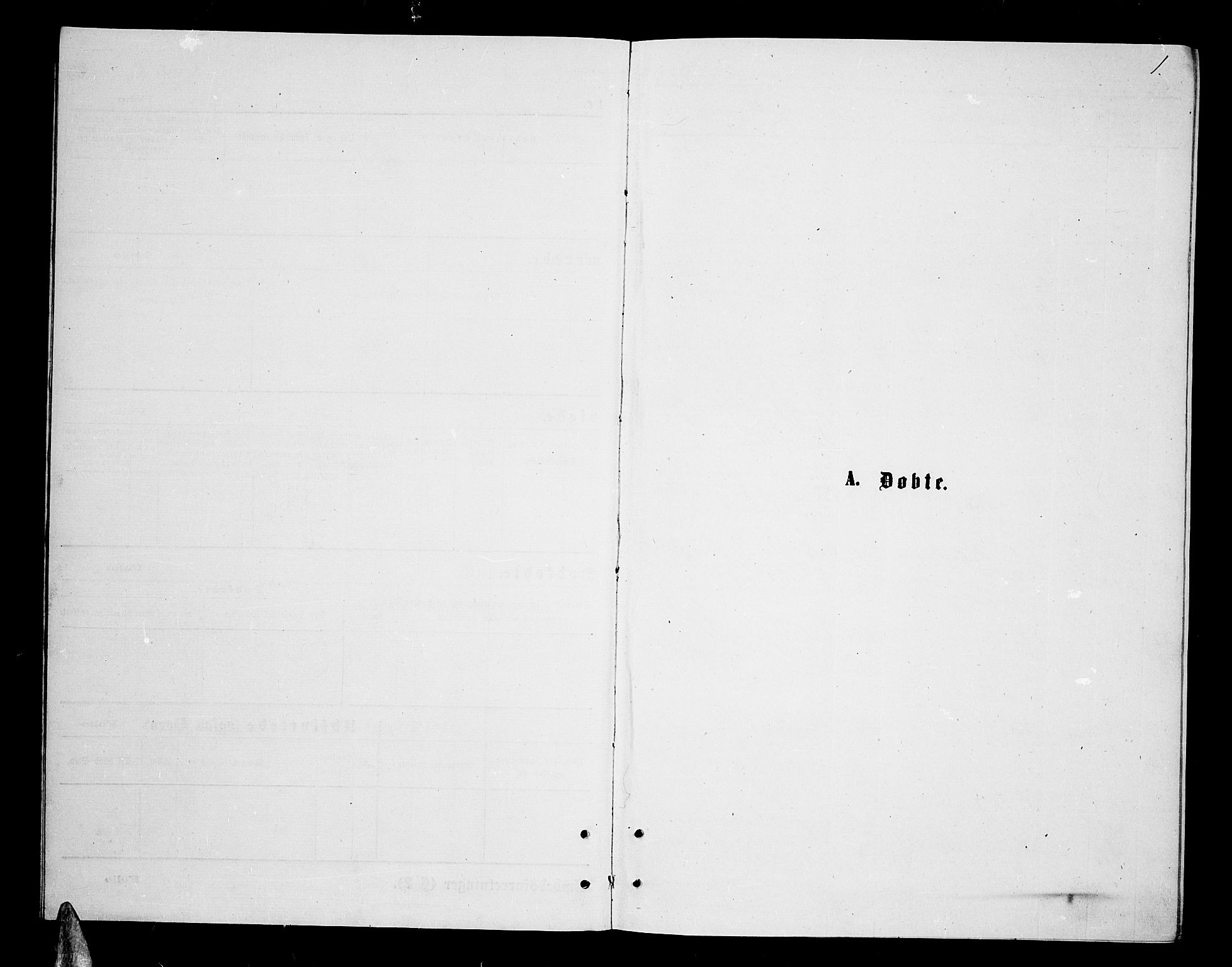 Ibestad sokneprestembete, SATØ/S-0077/H/Ha/Hab/L0006klokker: Parish register (copy) no. 6, 1871-1879, p. 1