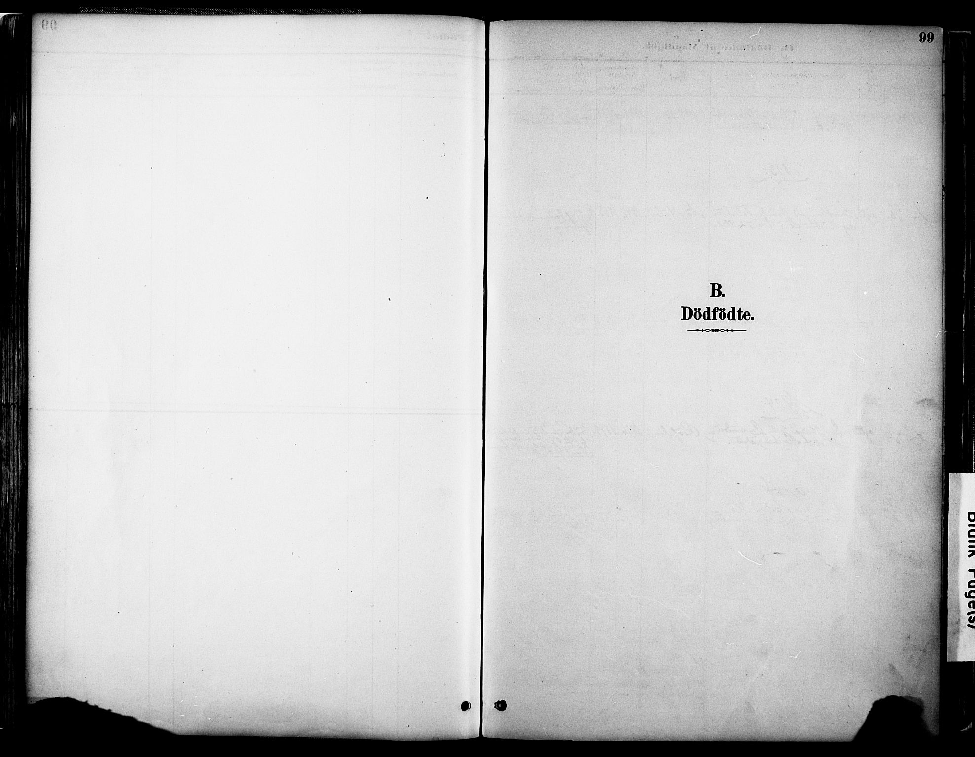Evje sokneprestkontor, SAK/1111-0008/F/Fa/Faa/L0007: Parish register (official) no. A 7, 1884-1909, p. 99