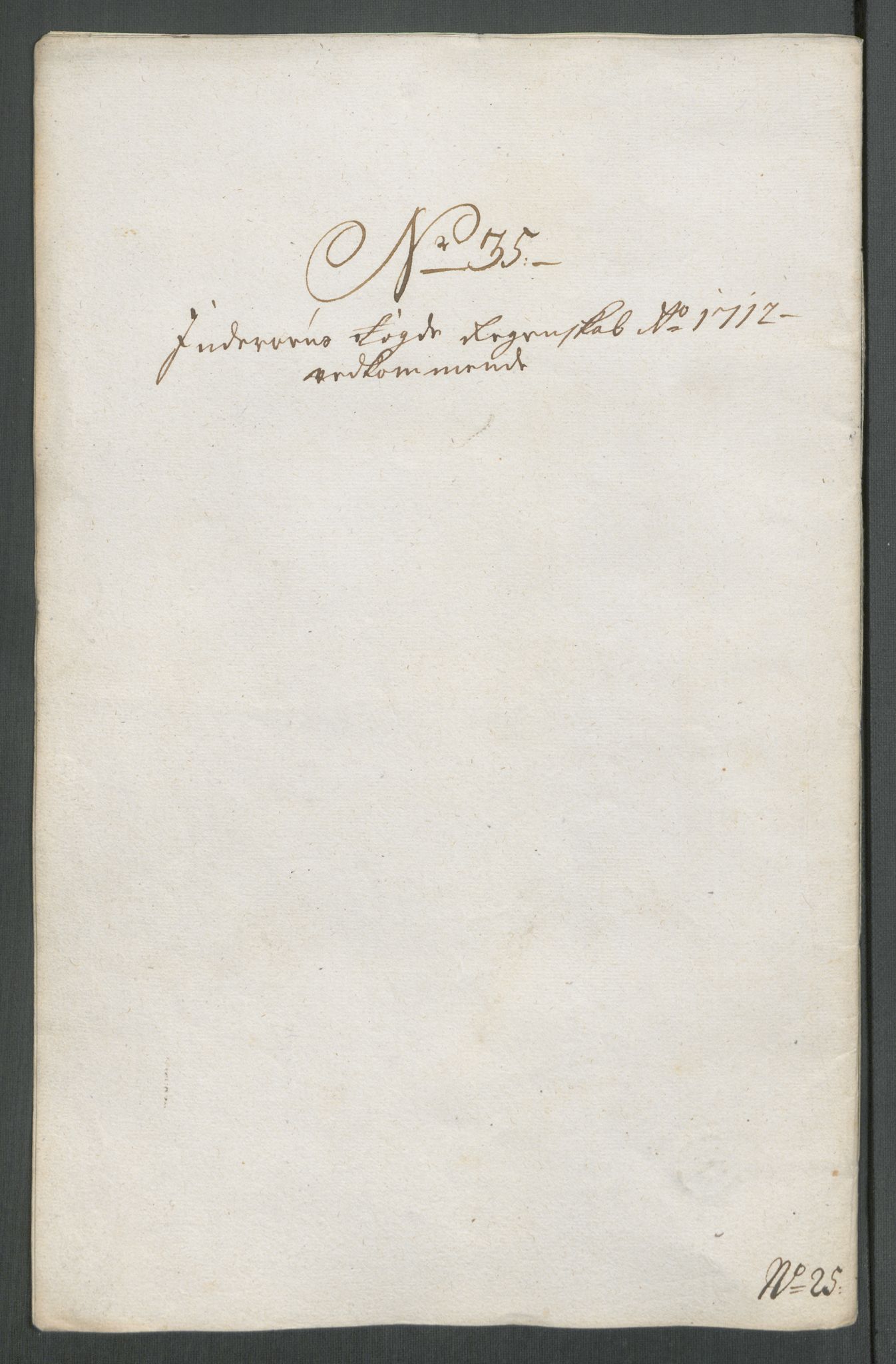 Rentekammeret inntil 1814, Reviderte regnskaper, Fogderegnskap, RA/EA-4092/R63/L4320: Fogderegnskap Inderøy, 1712, p. 287