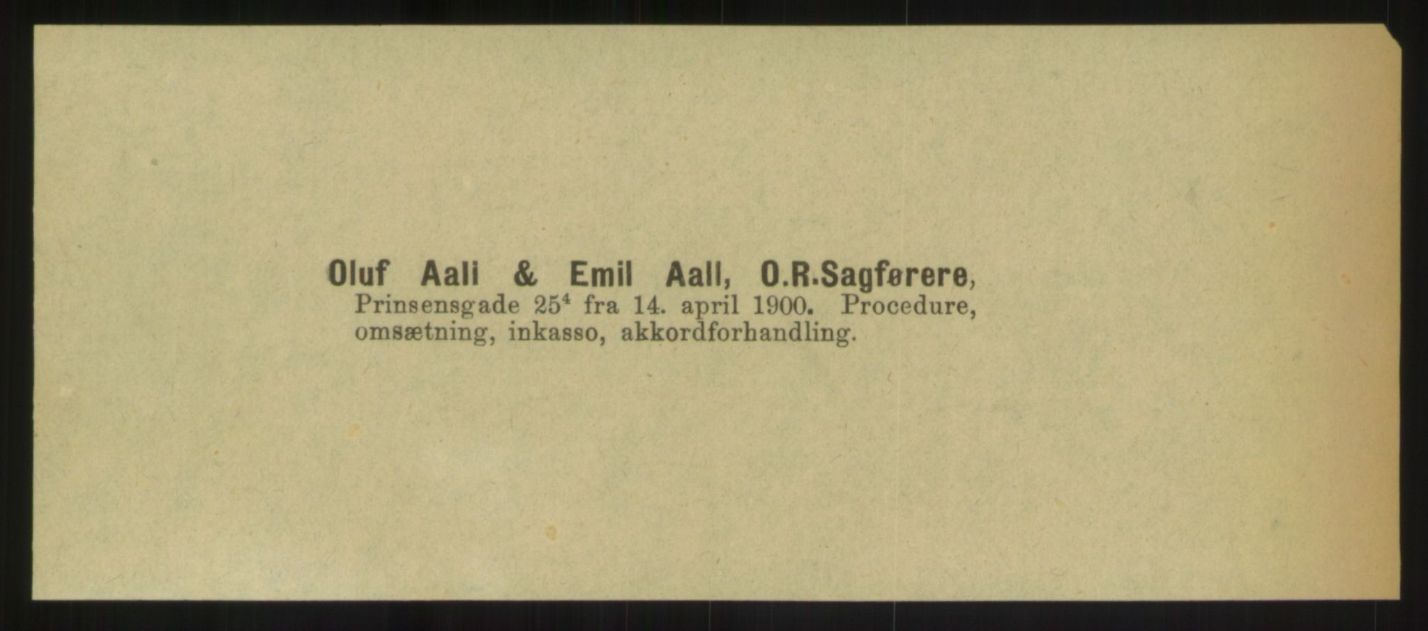 Kristiania/Oslo adressebok, PUBL/-, 1900