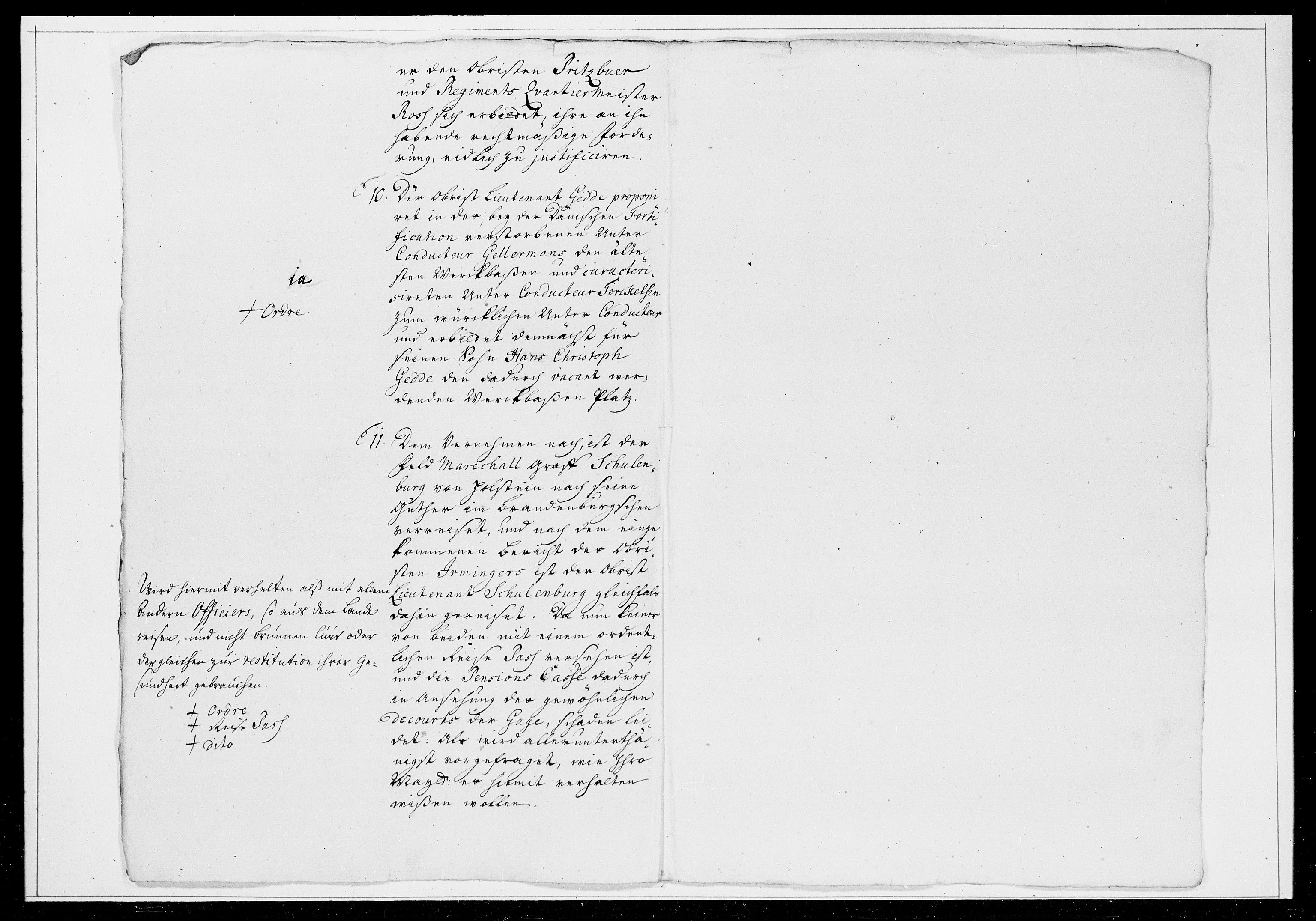 Krigskollegiet, Krigskancelliet, DRA/A-0006/-/1205-1210: Refererede sager, 1748, p. 181