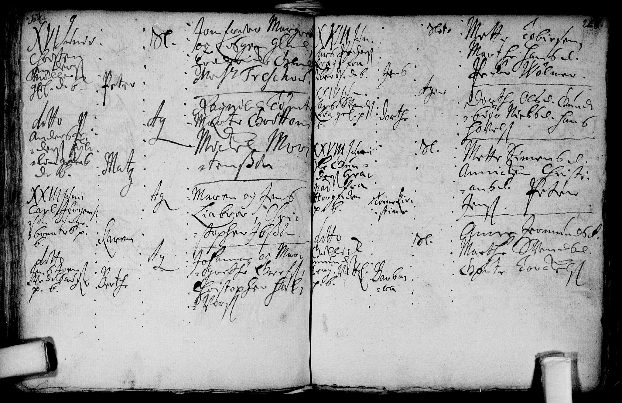 Aker prestekontor kirkebøker, AV/SAO-A-10861/F/L0002: Parish register (official) no. 2, 1714-1720, p. 267-268