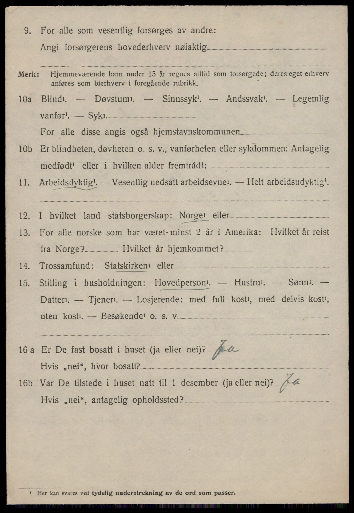 SAT, 1920 census for Surnadal, 1920, p. 7138