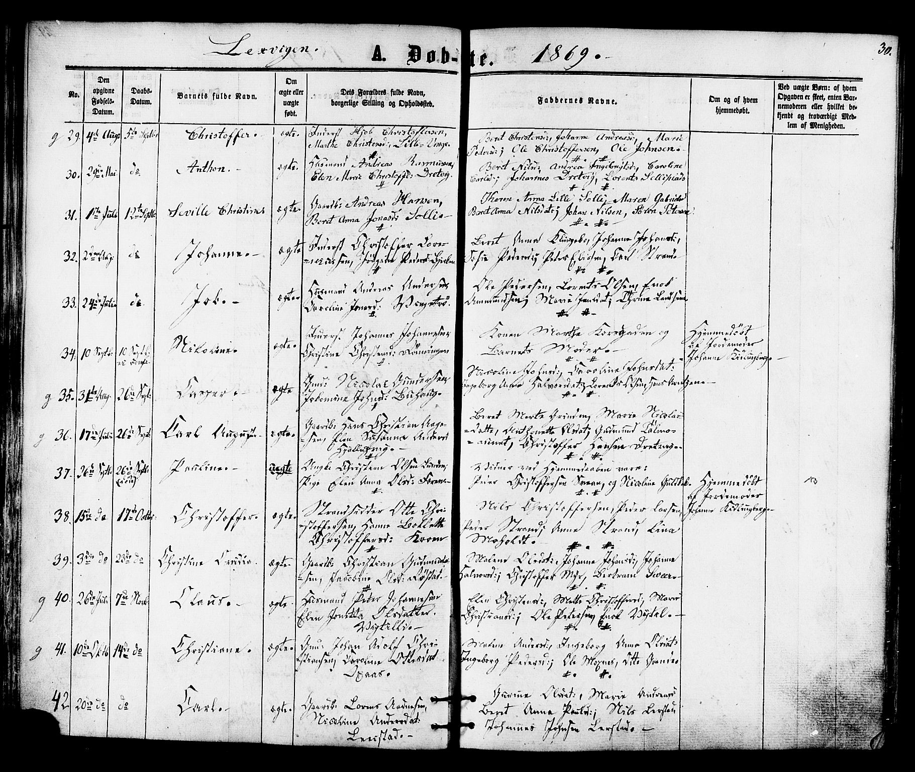 Ministerialprotokoller, klokkerbøker og fødselsregistre - Nord-Trøndelag, SAT/A-1458/701/L0009: Parish register (official) no. 701A09 /1, 1864-1882, p. 30