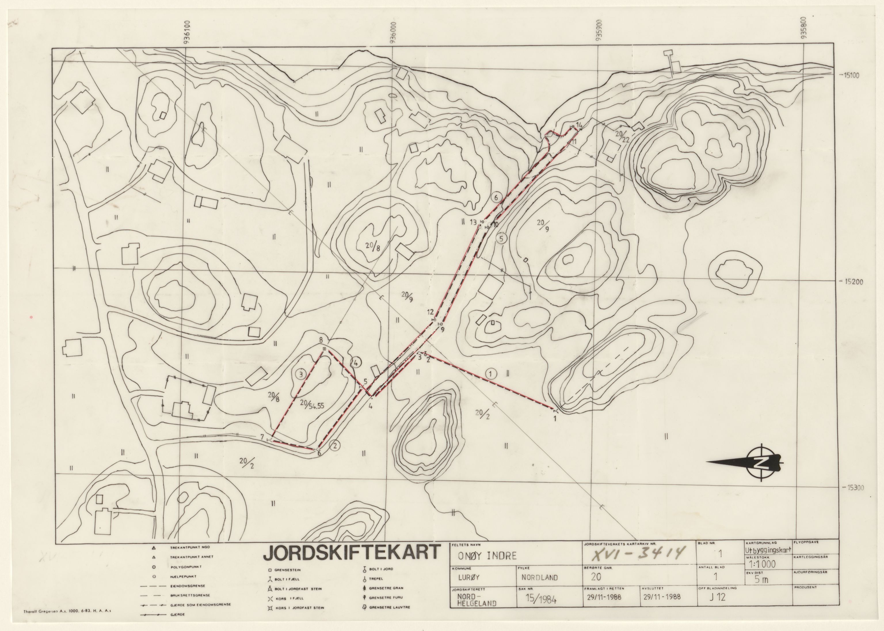 Jordskifteverkets kartarkiv, RA/S-3929/T, 1859-1988, p. 4446