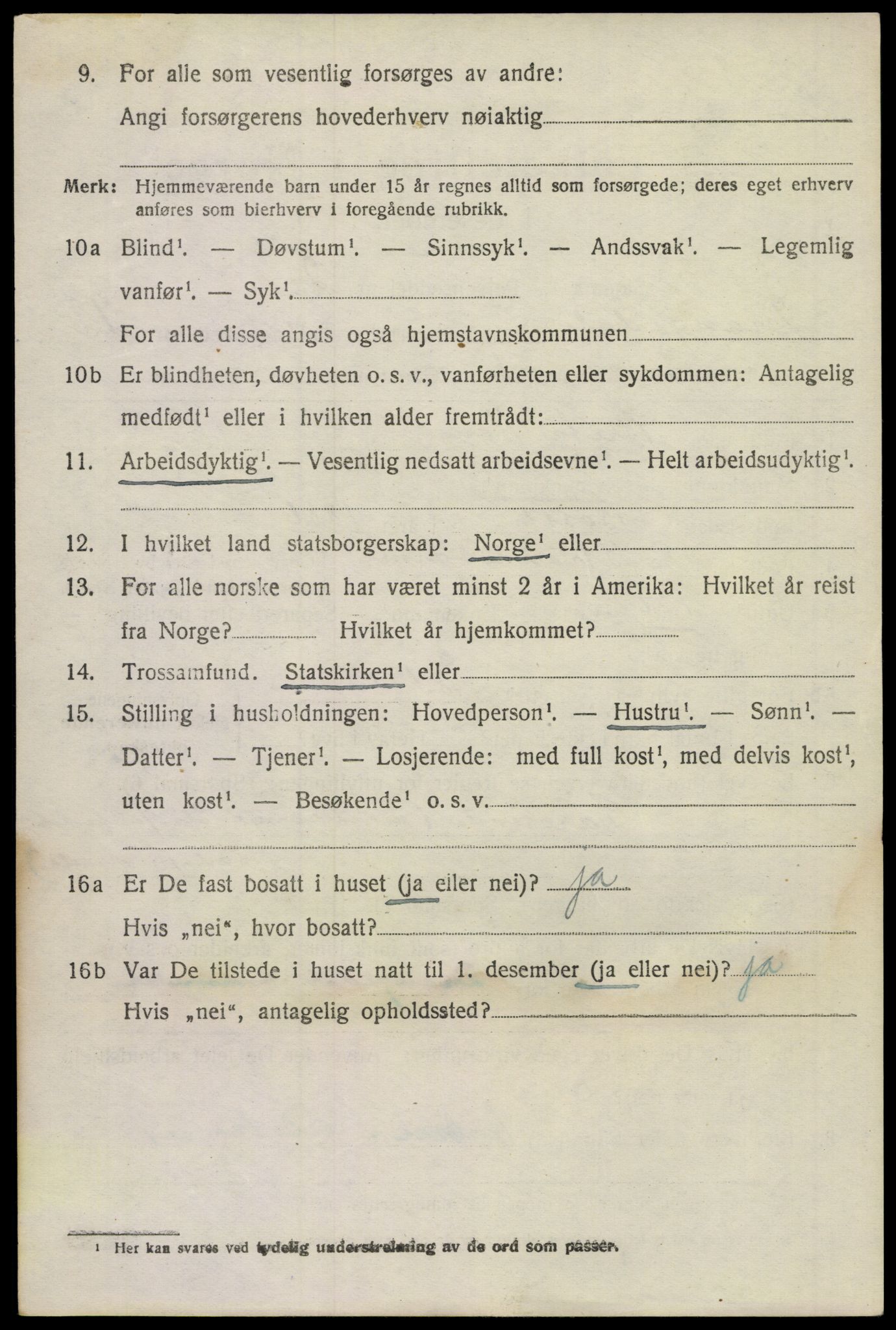 SAKO, 1920 census for Drangedal, 1920, p. 9960