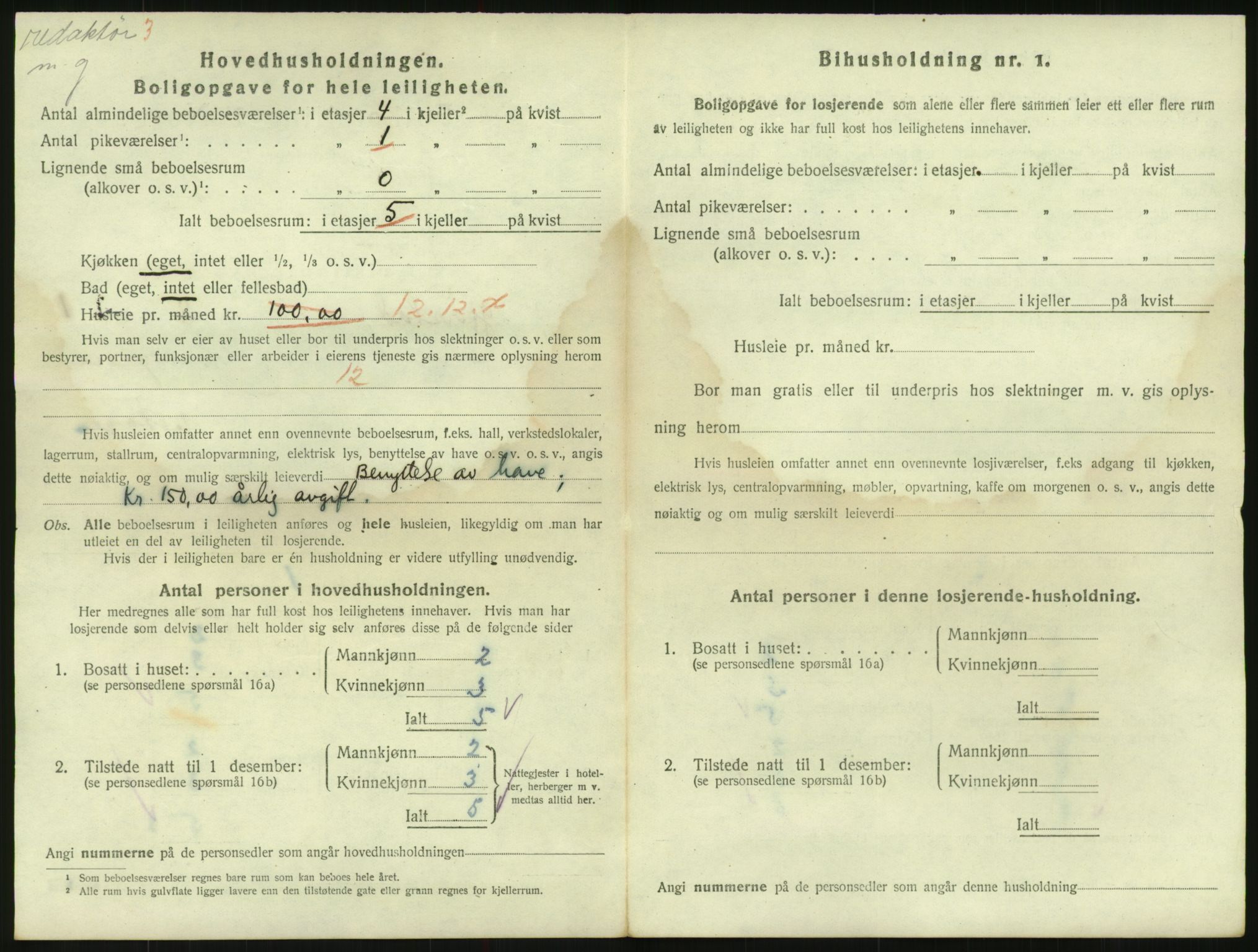 SAO, 1920 census for Kristiania, 1920, p. 29263