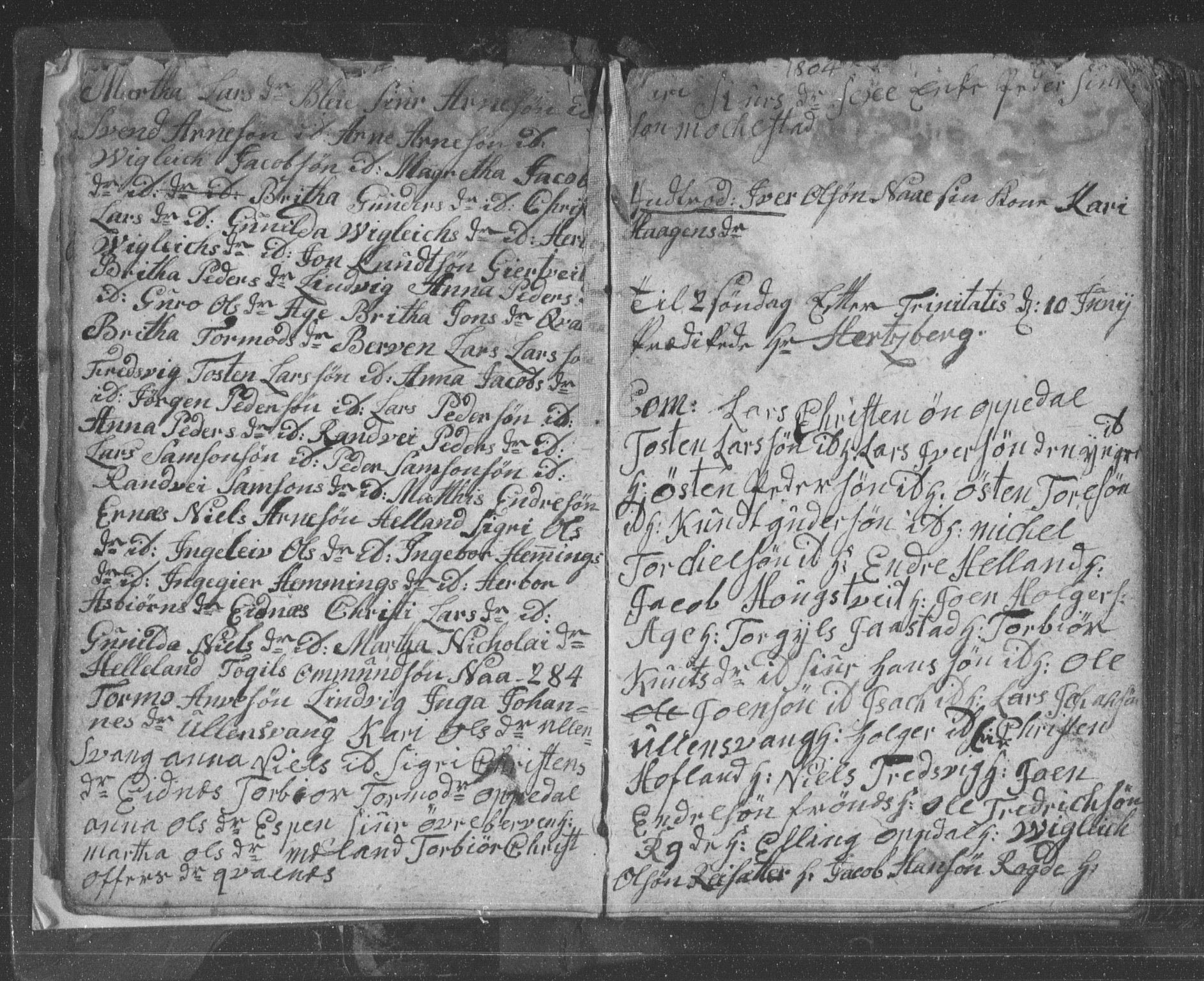 Ullensvang sokneprestembete, SAB/A-78701/H/Hab: Parish register (copy) no. B 8, 1804-1811