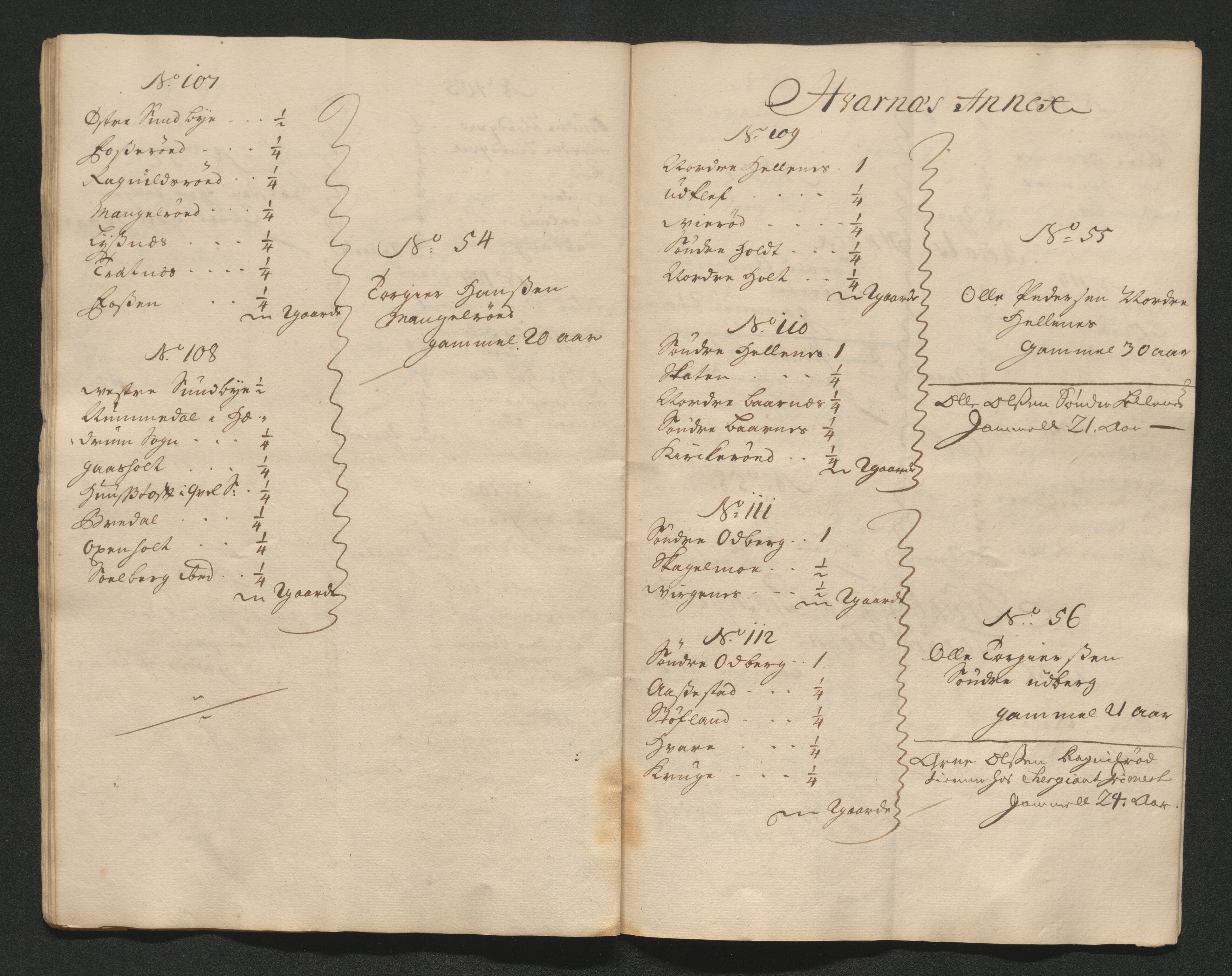 Larvik grevskap, AV/SAKO-A-1056/F/Ff/Ffa/L0001: Ruller og manntall, 1708-1734, p. 81