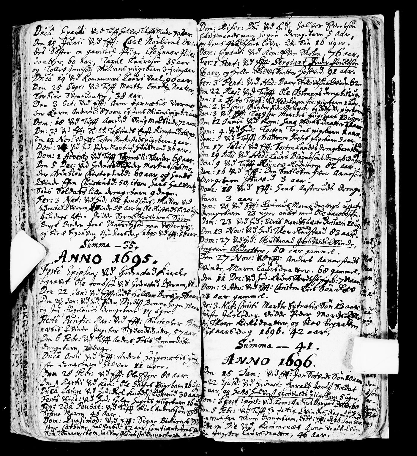 Sandsvær kirkebøker, SAKO/A-244/F/Fa/L0001: Parish register (official) no. I 1, 1665-1725, p. 204