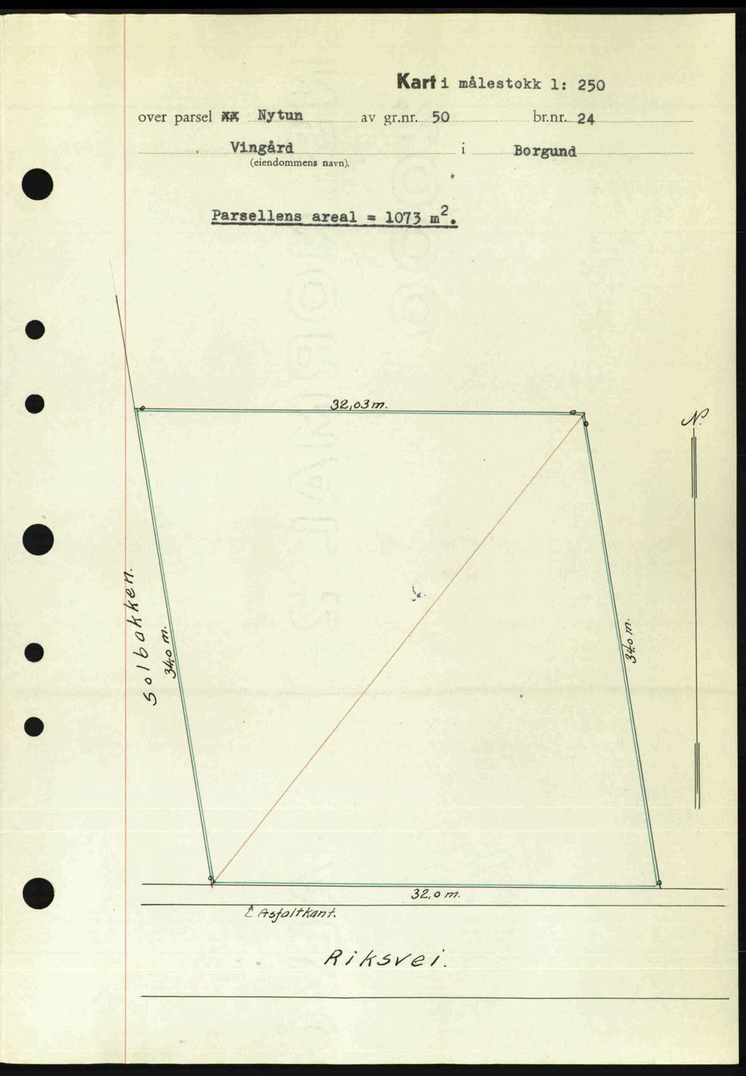 Nordre Sunnmøre sorenskriveri, AV/SAT-A-0006/1/2/2C/2Ca: Mortgage book no. A25, 1947-1947, Diary no: : 1429/1947