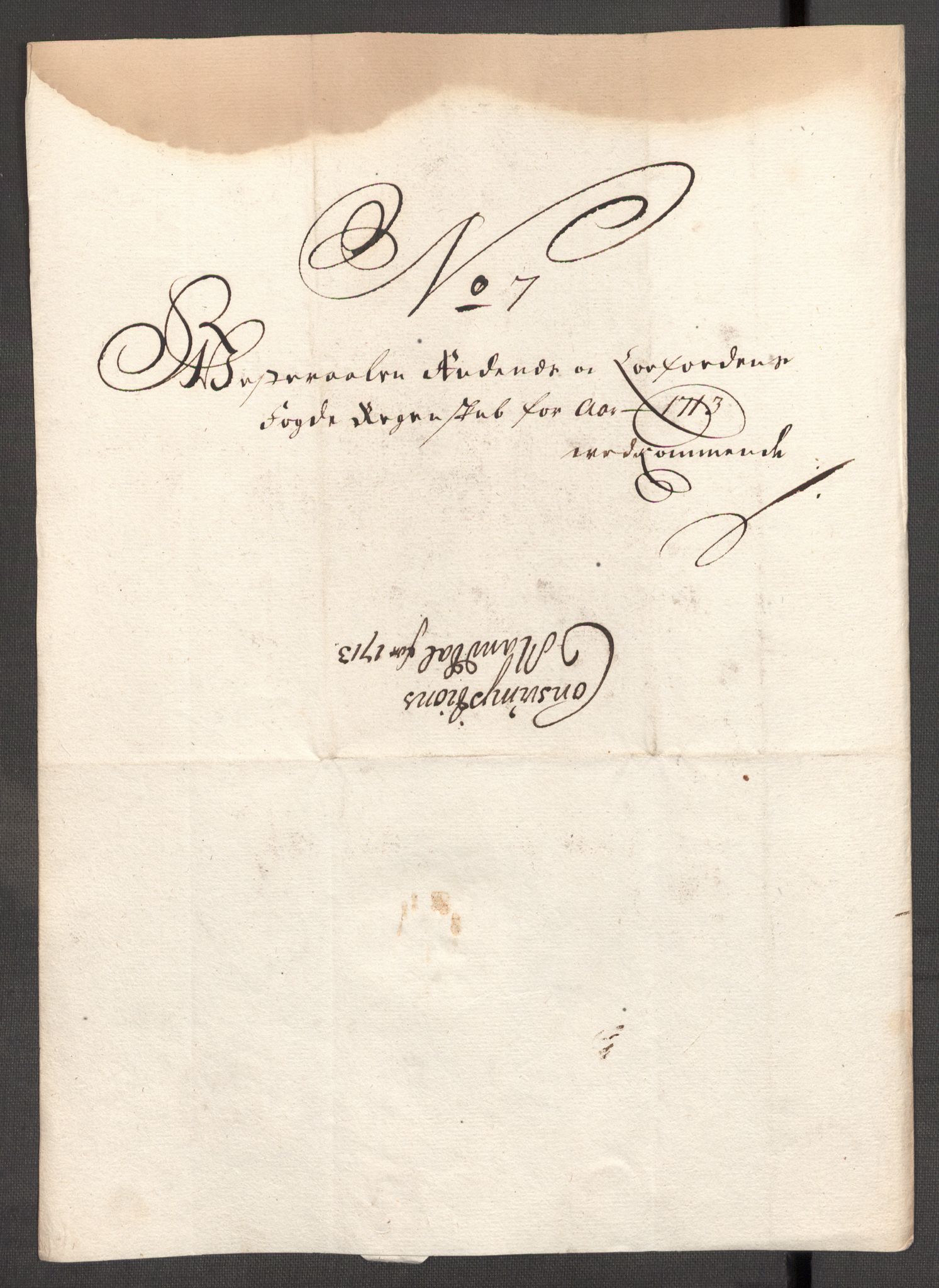 Rentekammeret inntil 1814, Reviderte regnskaper, Fogderegnskap, AV/RA-EA-4092/R67/L4679: Fogderegnskap Vesterålen, Andenes og Lofoten, 1711-1713, p. 148