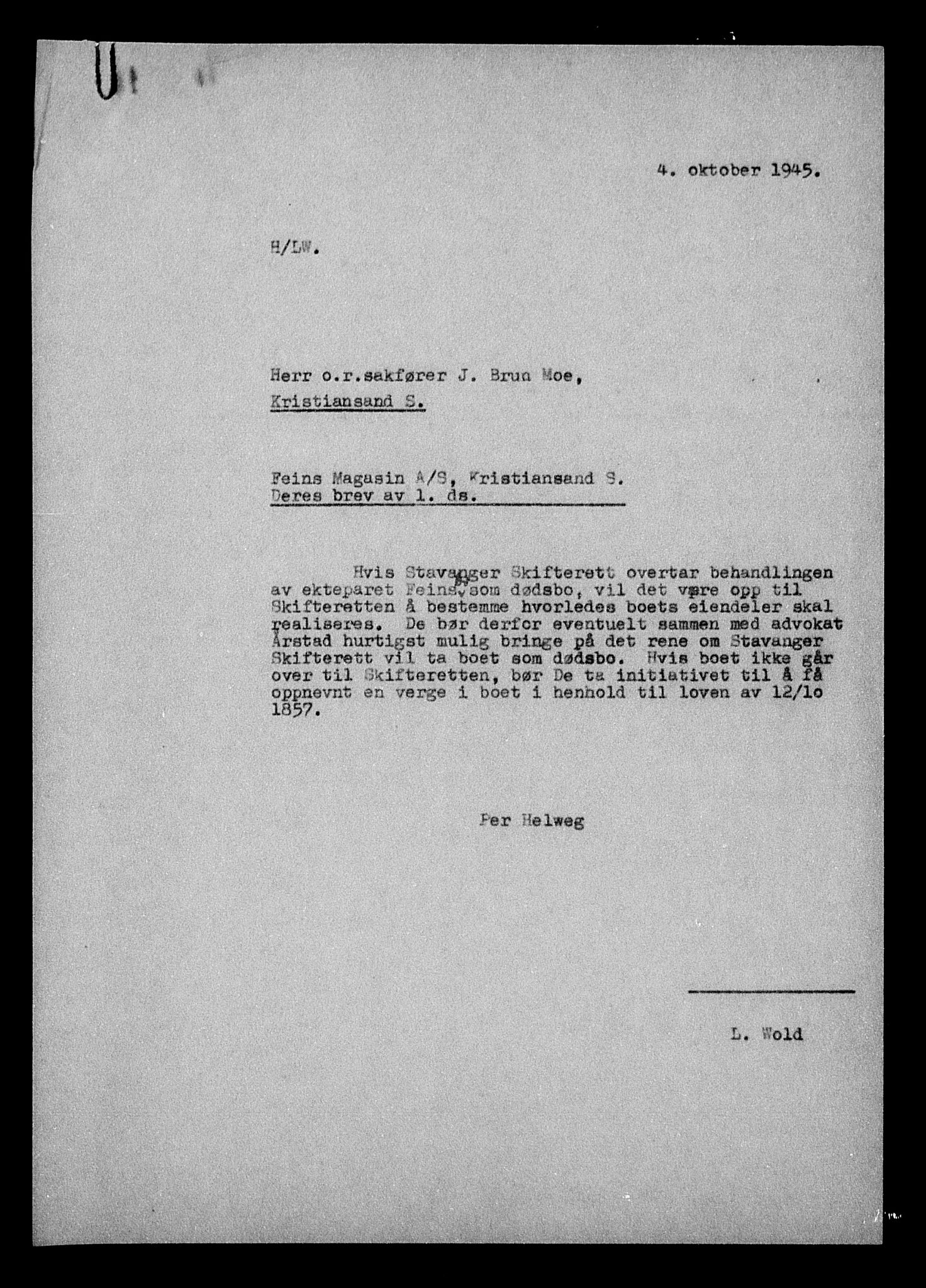 Justisdepartementet, Tilbakeføringskontoret for inndratte formuer, AV/RA-S-1564/H/Hc/Hcd/L0995: --, 1945-1947, p. 330