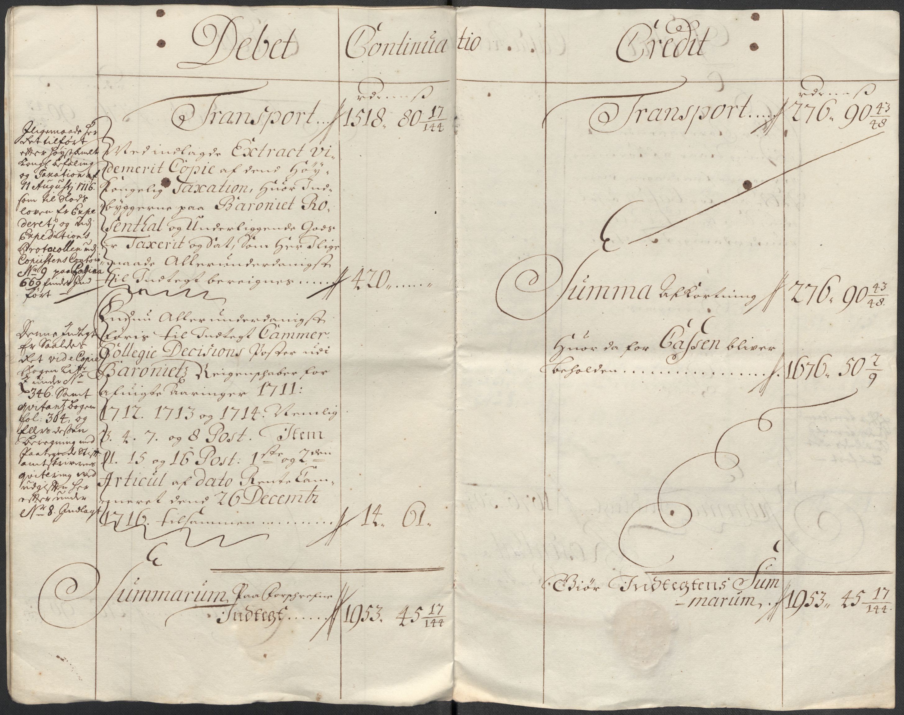 Rentekammeret inntil 1814, Reviderte regnskaper, Fogderegnskap, RA/EA-4092/R49/L3139: Fogderegnskap Rosendal Baroni, 1715-1717, p. 116