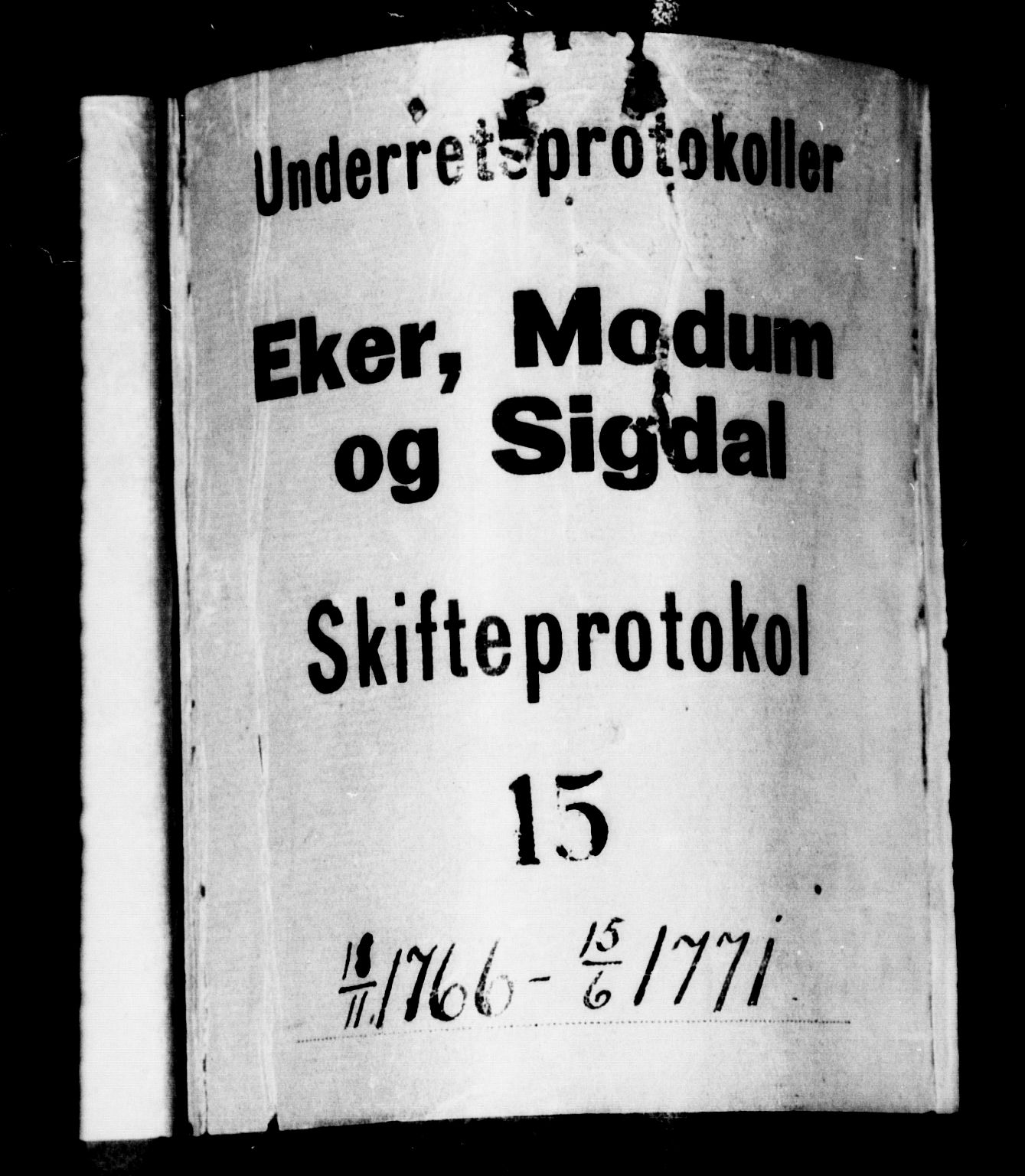 Eiker, Modum og Sigdal sorenskriveri, SAKO/A-123/H/Hb/Hba/L0014: Skifteprotokoll, 1766-1771