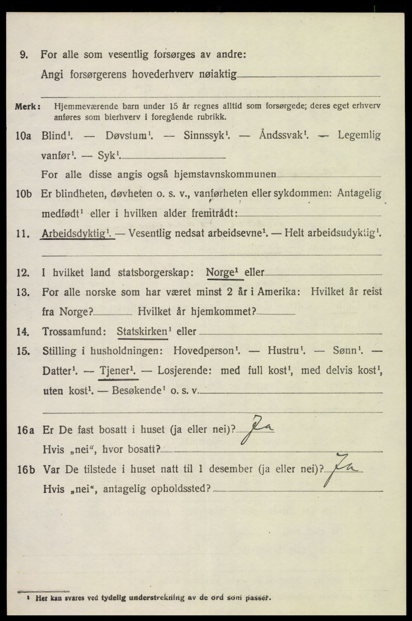 SAH, 1920 census for Ringsaker, 1920, p. 11185