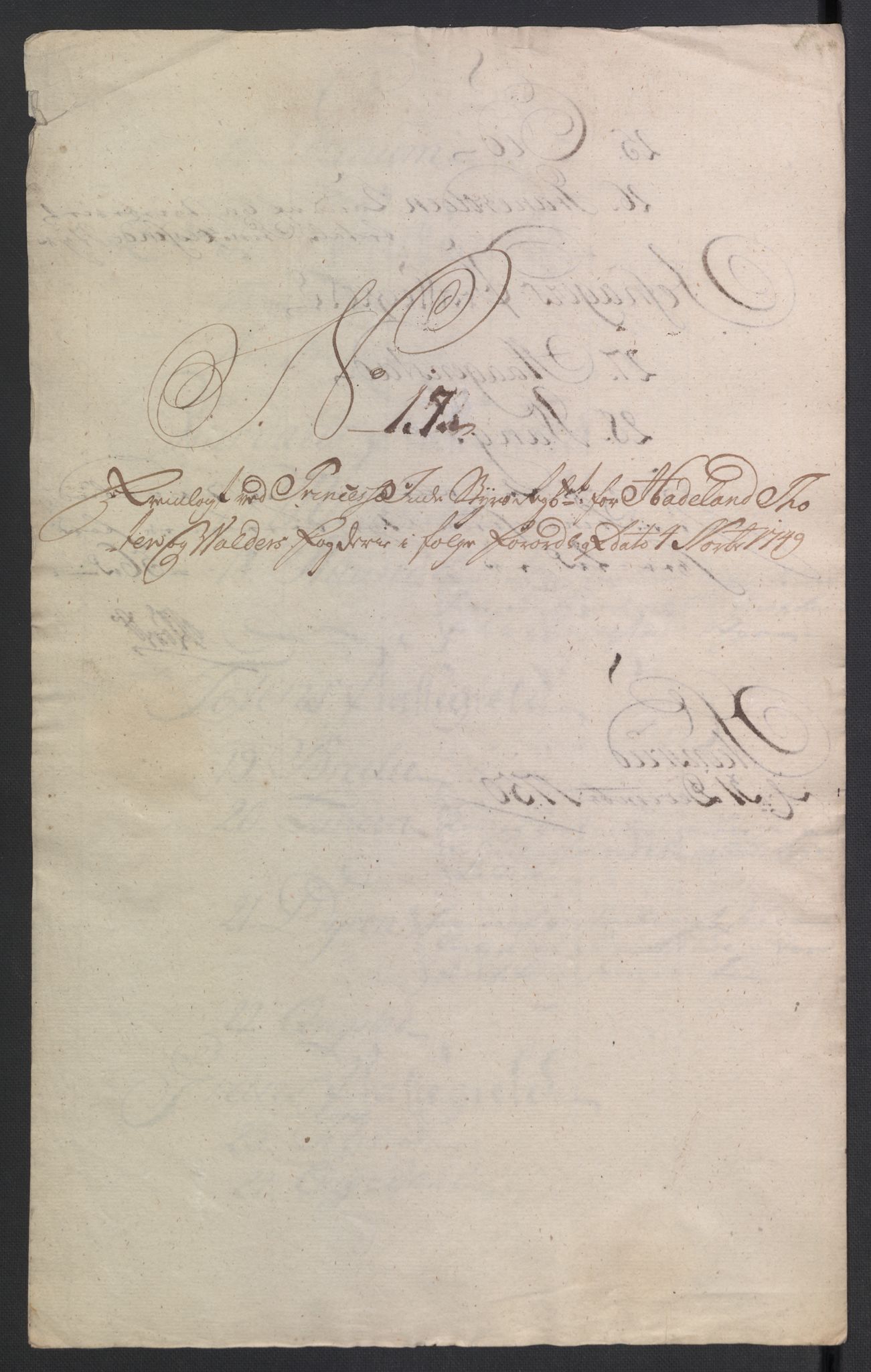 Rentekammeret inntil 1814, Reviderte regnskaper, Fogderegnskap, AV/RA-EA-4092/R18/L1348: Fogderegnskap Hadeland, Toten og Valdres, 1750-1751, p. 310