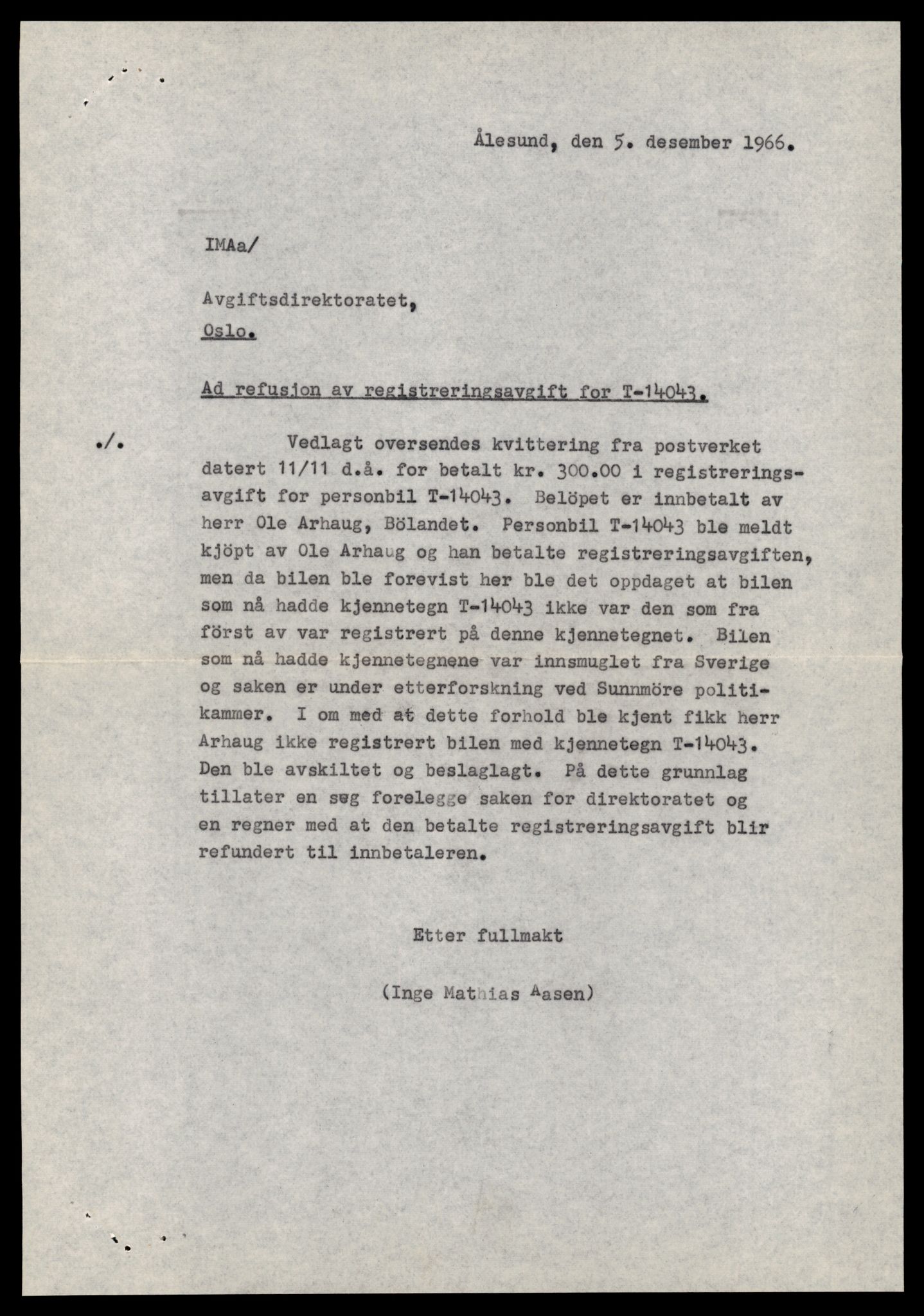 Møre og Romsdal vegkontor - Ålesund trafikkstasjon, AV/SAT-A-4099/F/Fe/L0042: Registreringskort for kjøretøy T 13906 - T 14079, 1927-1998, p. 2281