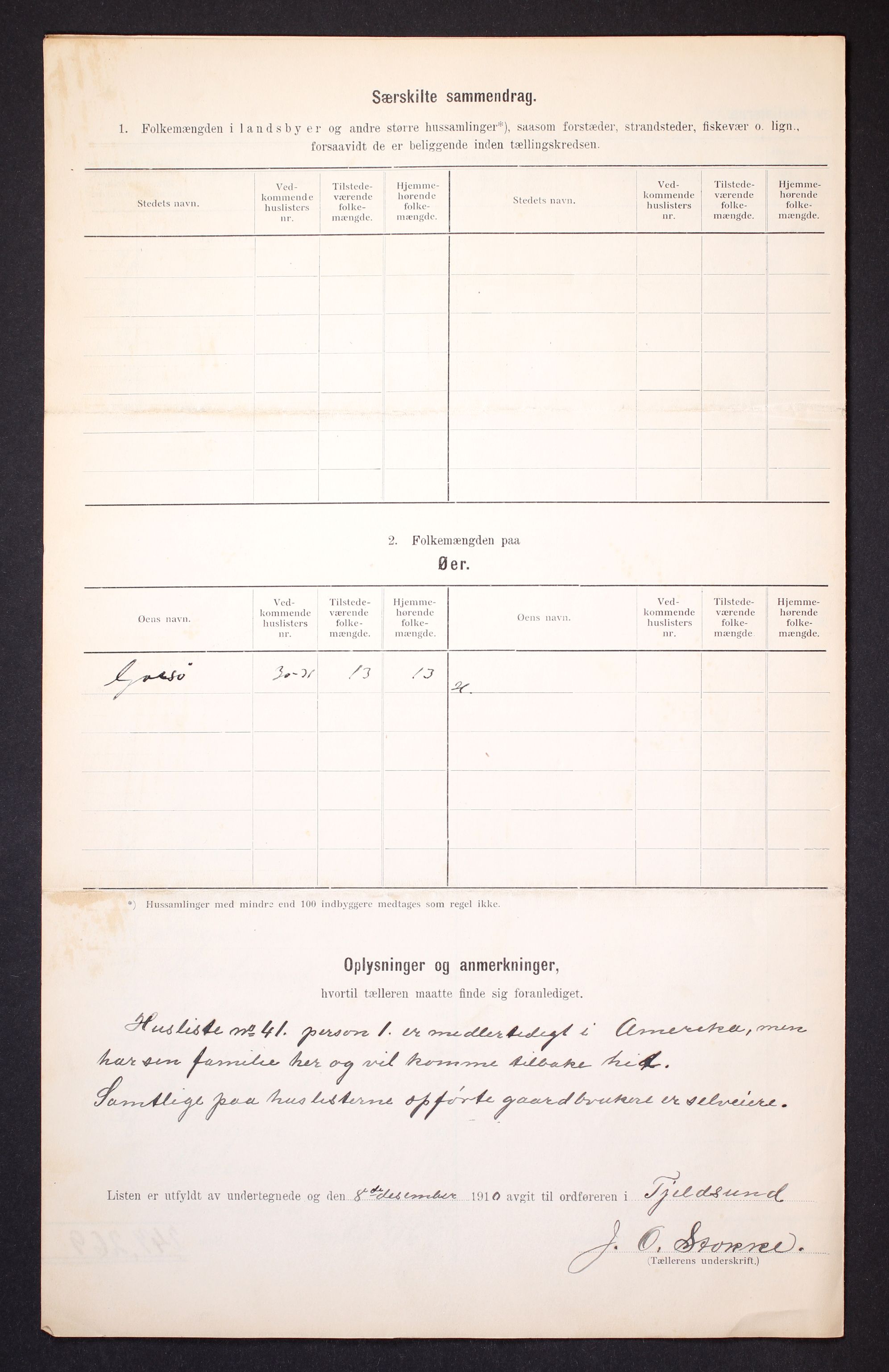 RA, 1910 census for Tjeldsund, 1910, p. 12