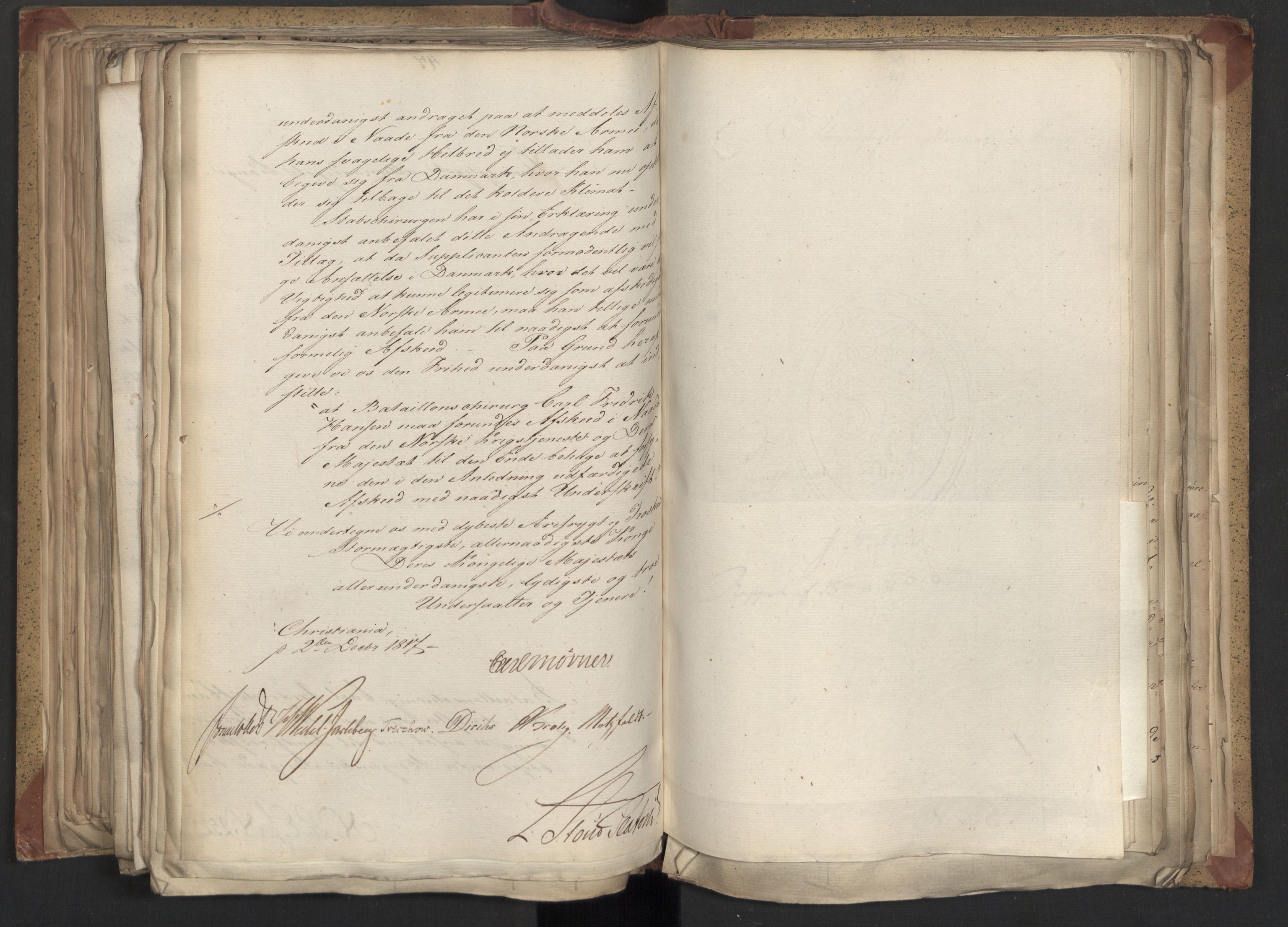 Statsrådsavdelingen i Stockholm, AV/RA-S-1003/D/Da/L0011: Regjeringsinnstillinger nr. 2393-2586, 1817, p. 330