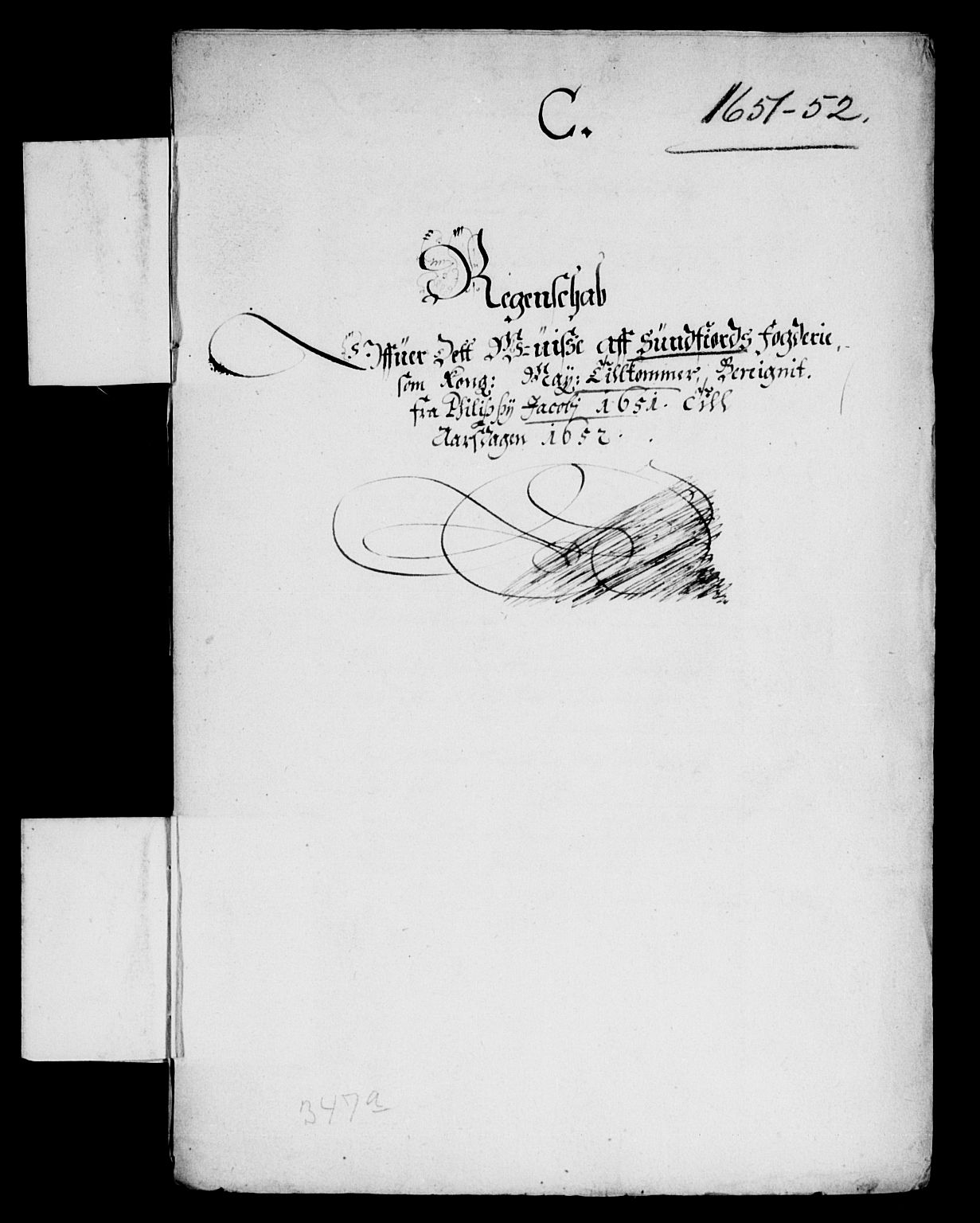 Rentekammeret inntil 1814, Reviderte regnskaper, Lensregnskaper, AV/RA-EA-5023/R/Rb/Rbt/L0119: Bergenhus len, 1650-1652