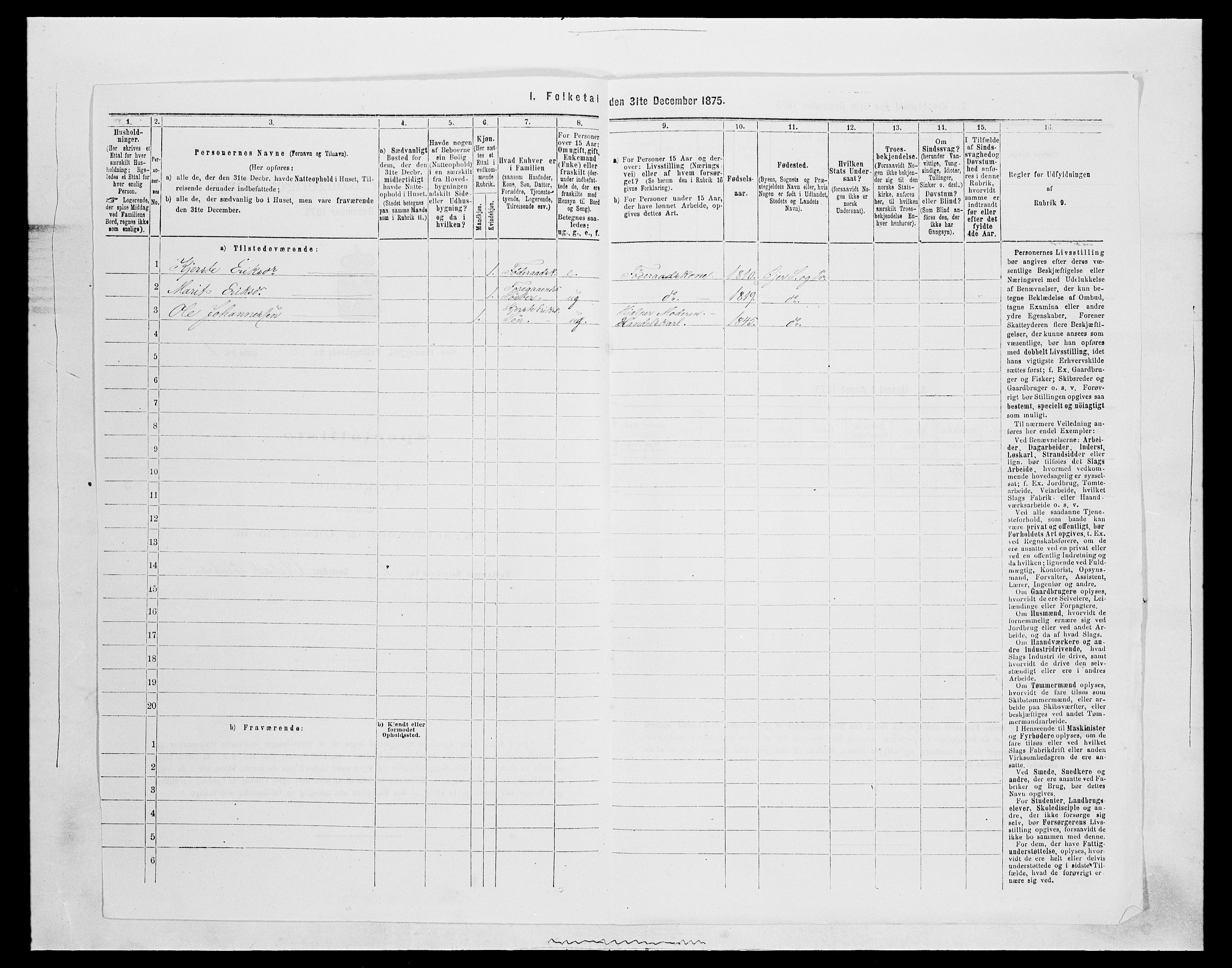 SAH, 1875 census for 0521P Øyer, 1875, p. 489