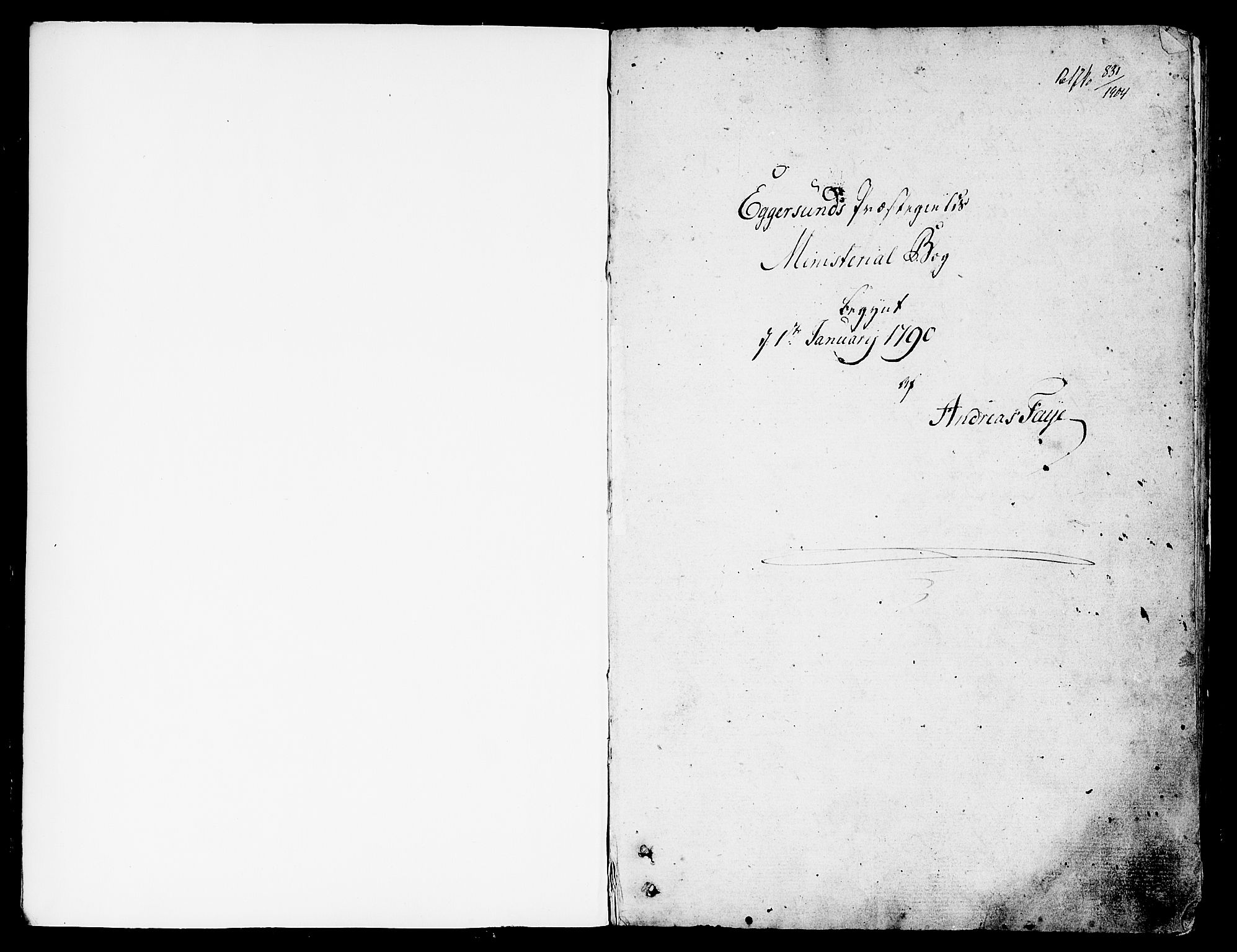 Eigersund sokneprestkontor, SAST/A-101807/S08/L0005: Parish register (official) no. A 5 /1, 1790-1808
