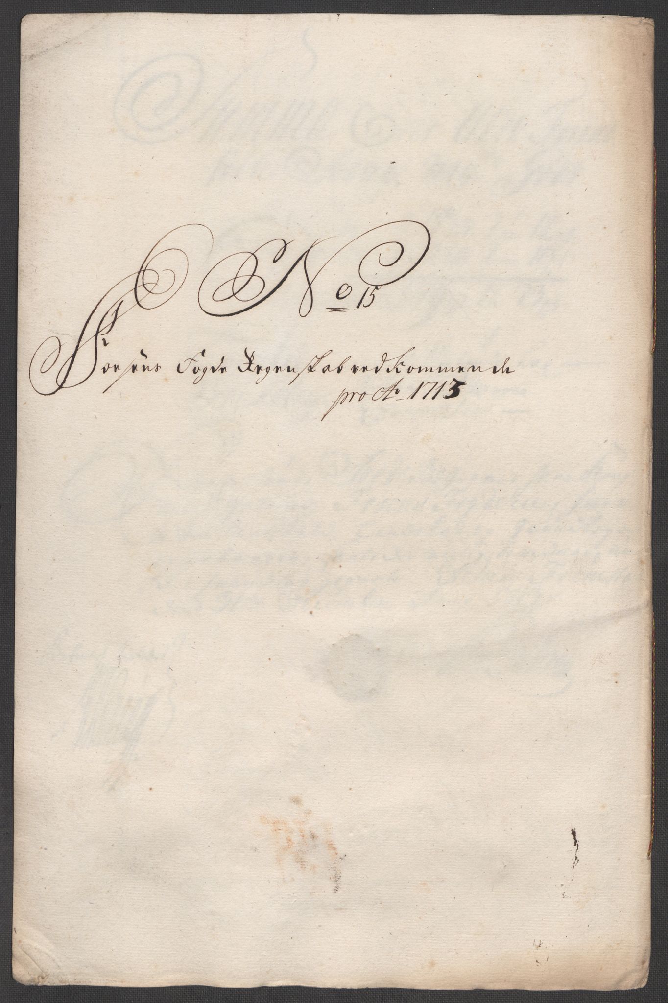 Rentekammeret inntil 1814, Reviderte regnskaper, Fogderegnskap, RA/EA-4092/R57/L3861: Fogderegnskap Fosen, 1712-1713, p. 416