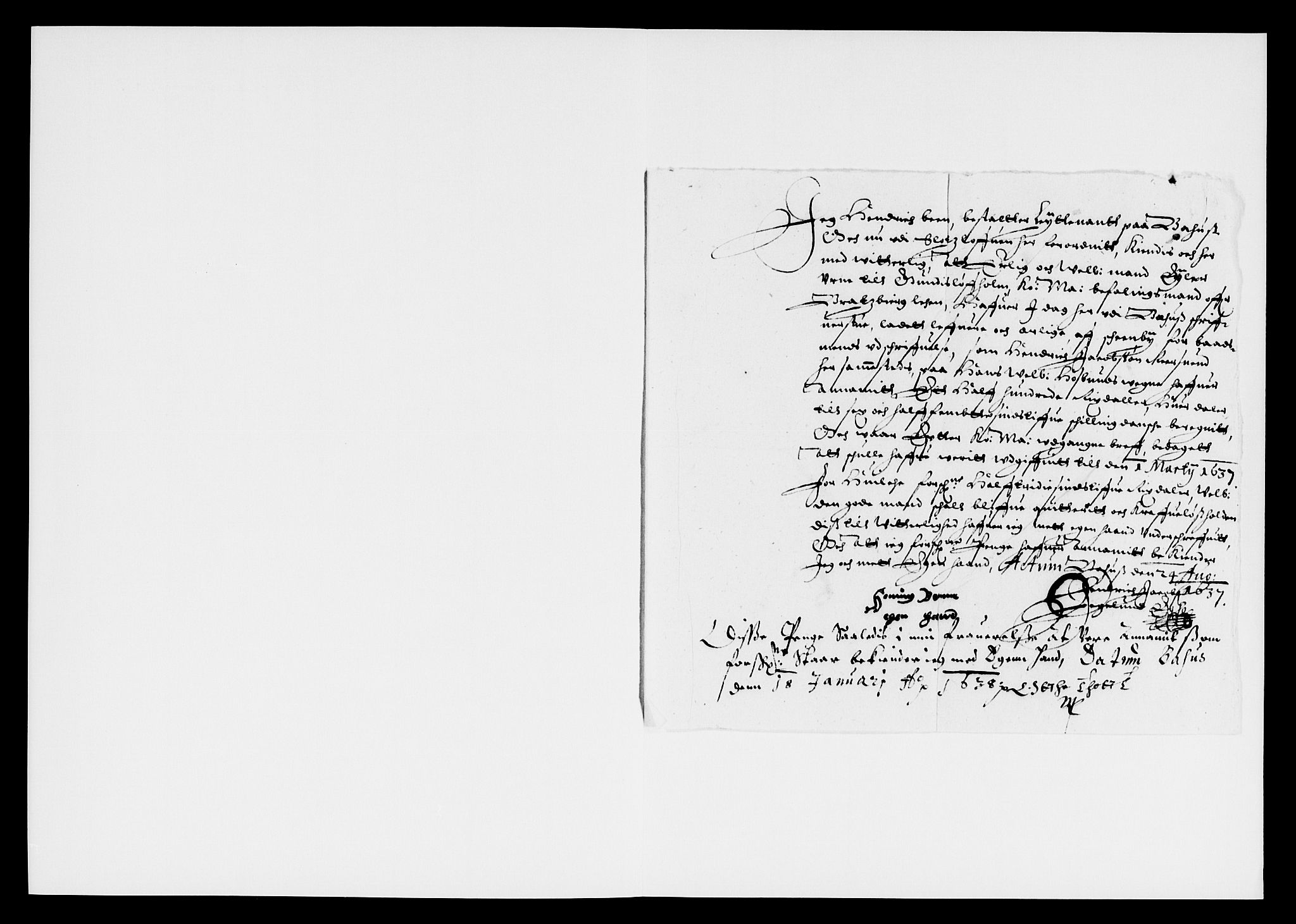 Rentekammeret inntil 1814, Reviderte regnskaper, Lensregnskaper, AV/RA-EA-5023/R/Rb/Rbp/L0019: Bratsberg len, 1636-1638