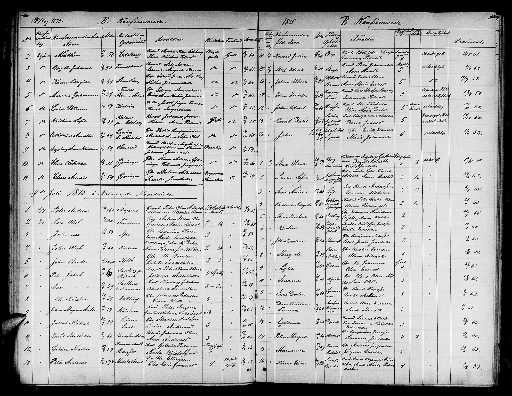 Ministerialprotokoller, klokkerbøker og fødselsregistre - Nord-Trøndelag, SAT/A-1458/780/L0650: Parish register (copy) no. 780C02, 1866-1884, p. 50