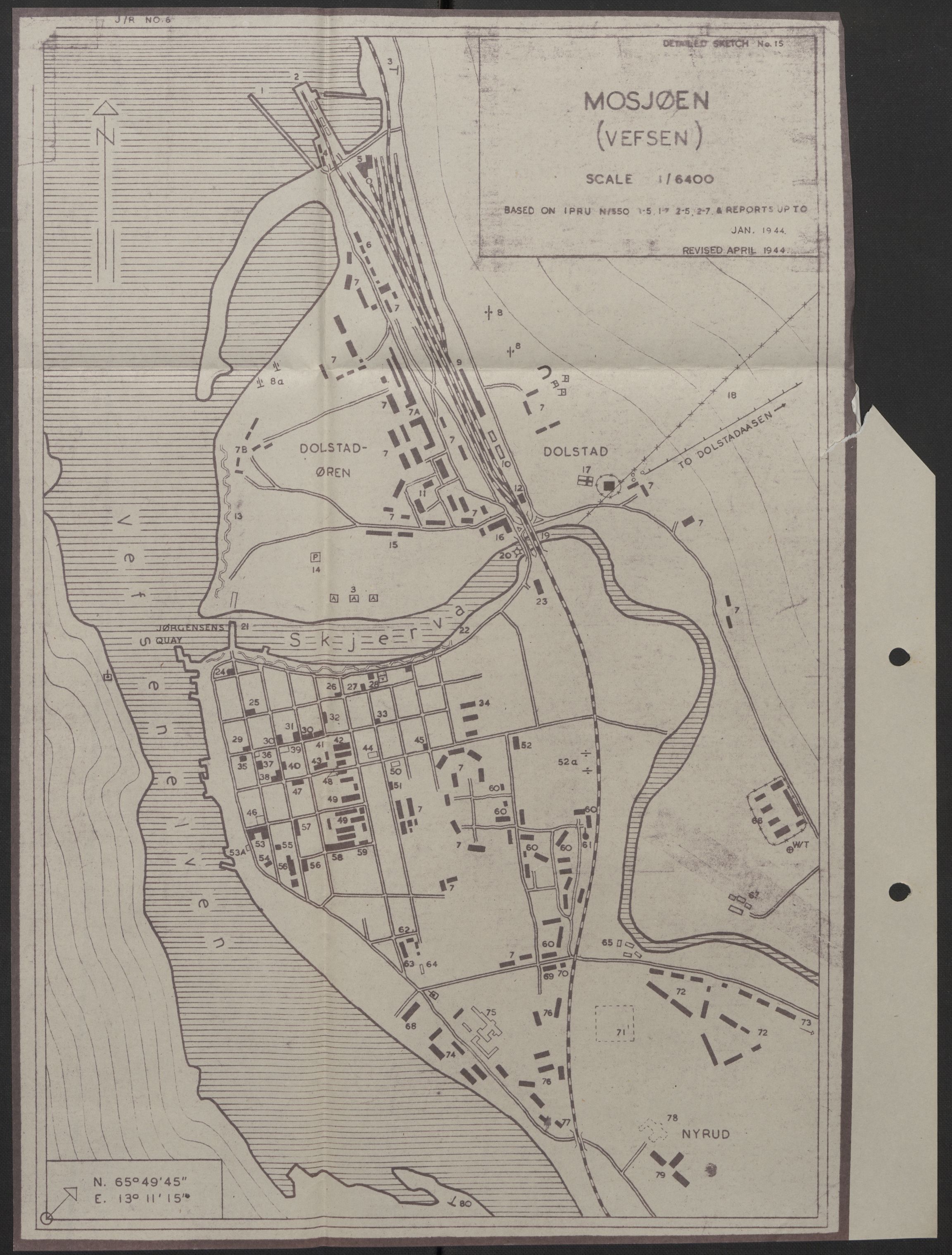 Forsvaret, Forsvarets overkommando II, AV/RA-RAFA-3915/D/Dd/L0012: Nordland II, 1942-1944, p. 123